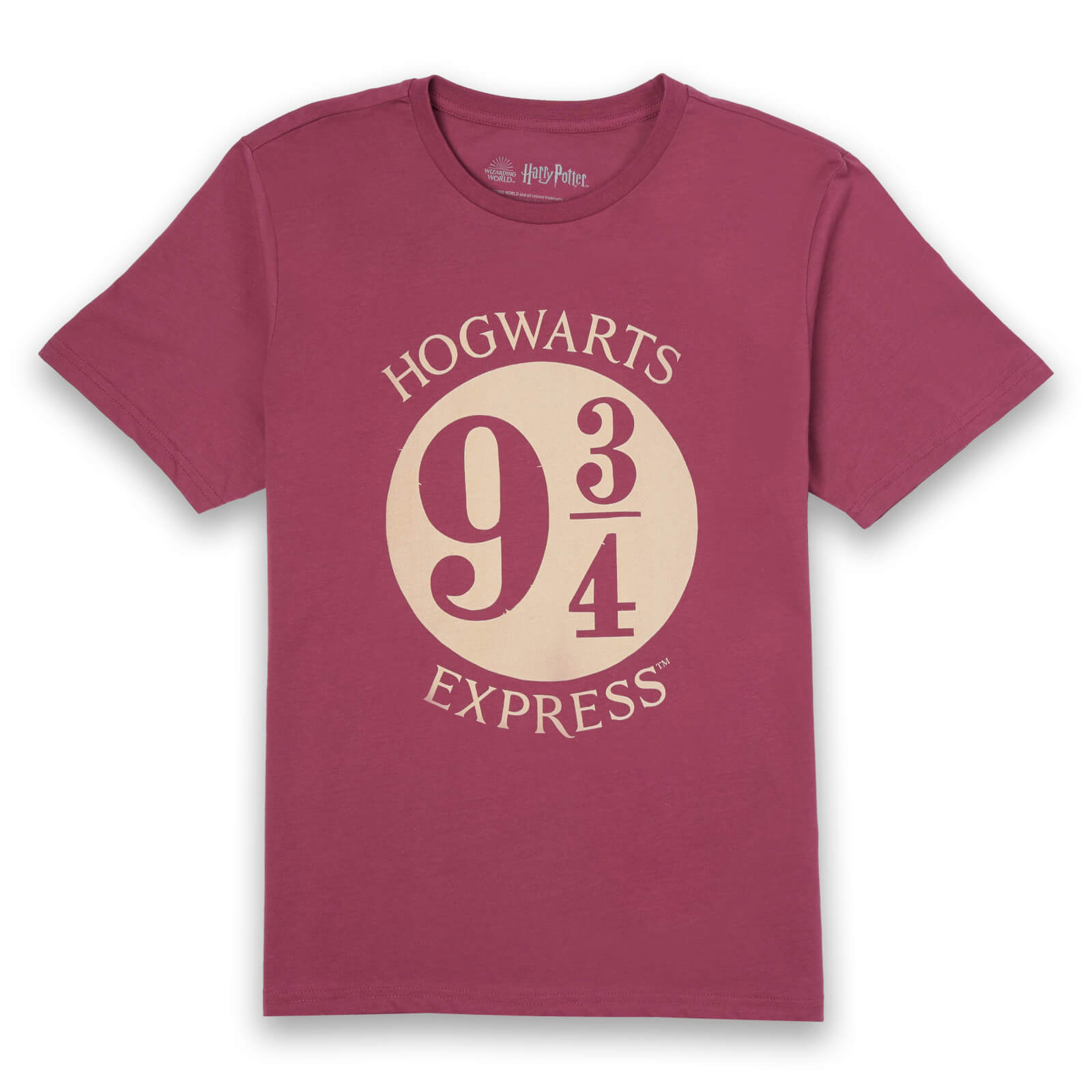 T-Shirt Harry Potter Platform Burgundy - S