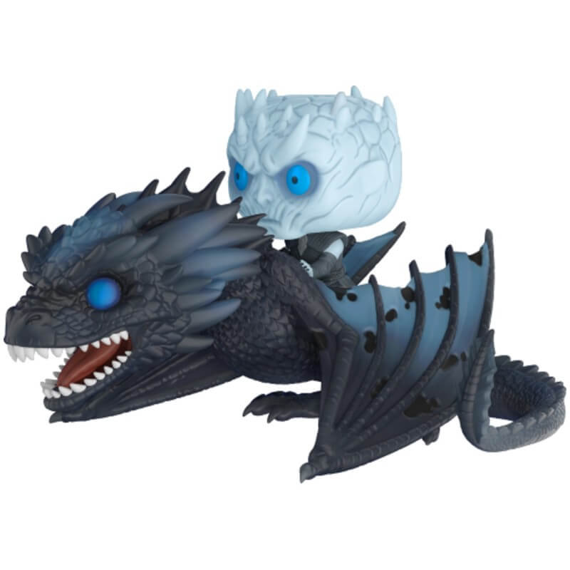 Game Of Thrones Night King &Amp; Icy Viserion Gitd Funko Pop! Vinyl Ride