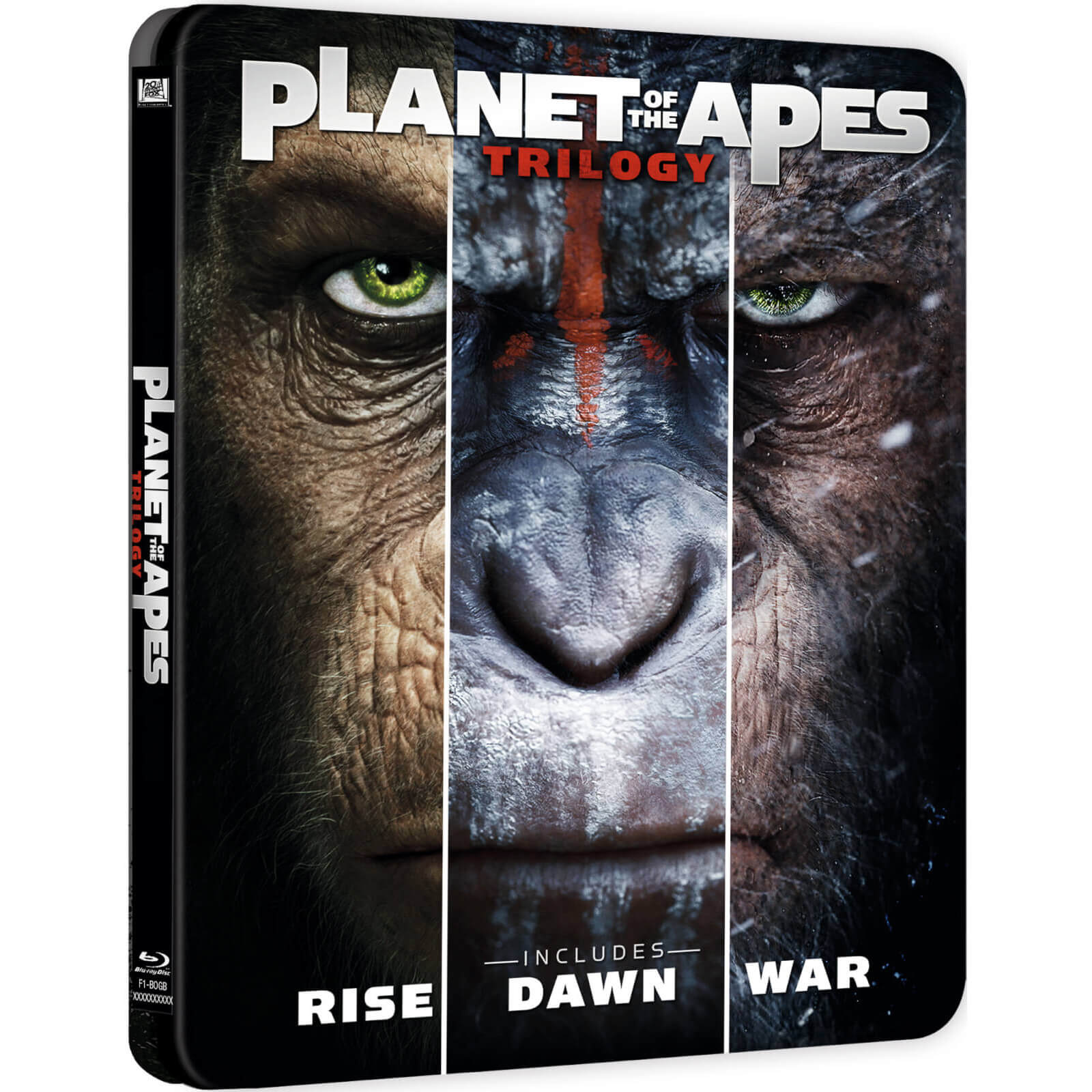 

Trilogie Planète des Singes - Steelbook Édition Limitée Exclusivité Zavvi