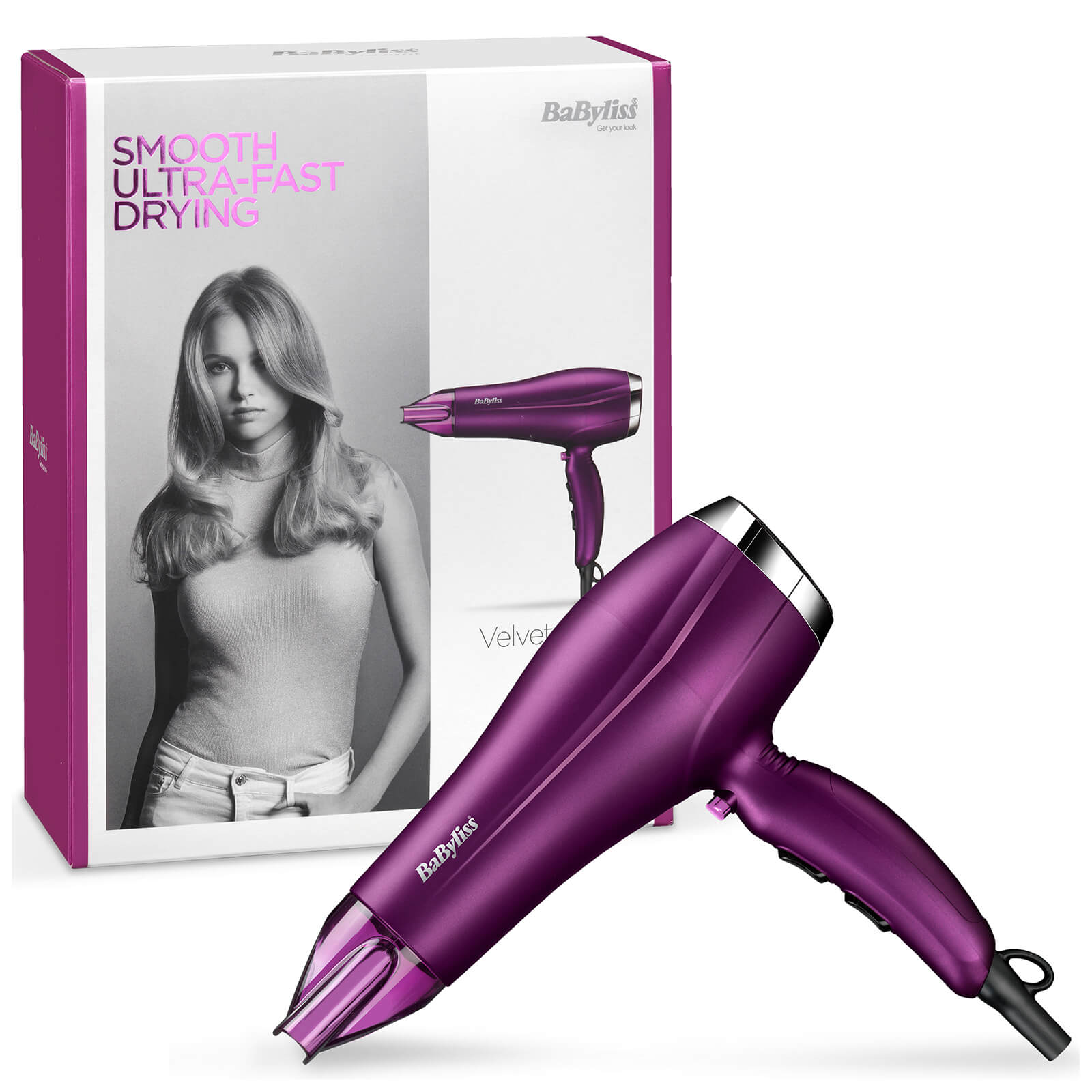 BaByliss Velvet Orchid Hair Dryer