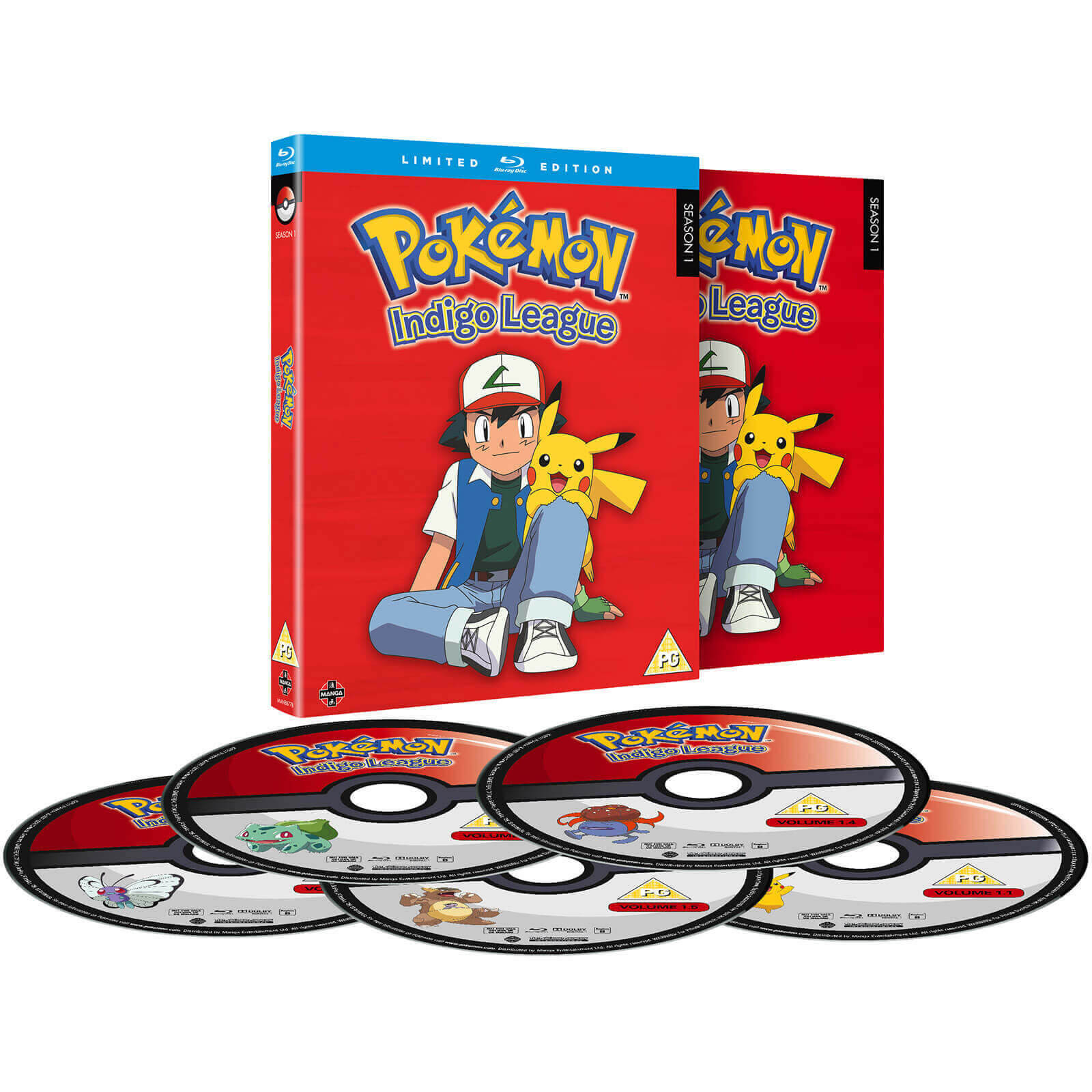 

Pokémon : La ligue indigo - Saison 1 Coffret