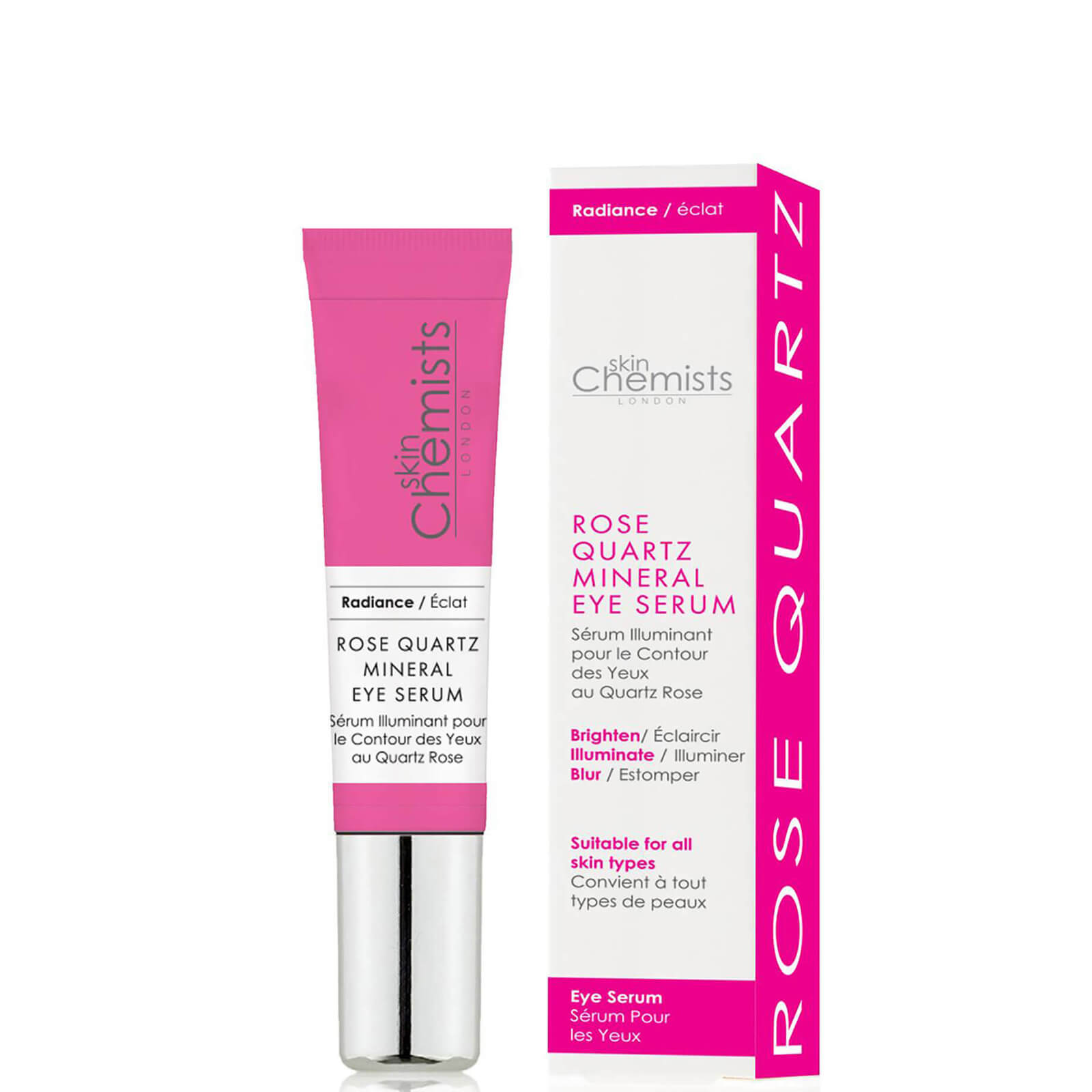 

skinChemists London Rose Quartz Mineral Eye Serum 15ml