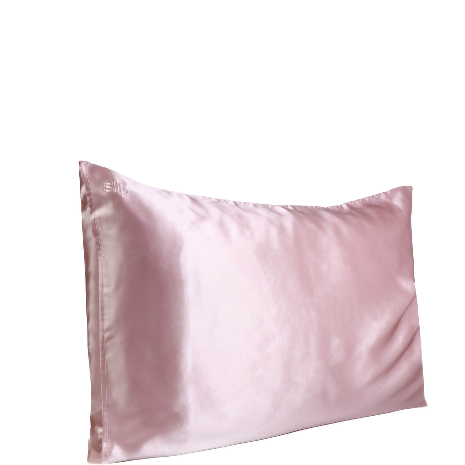 Slip Silk Pillowcase - Queen (Various Colors) - Pink