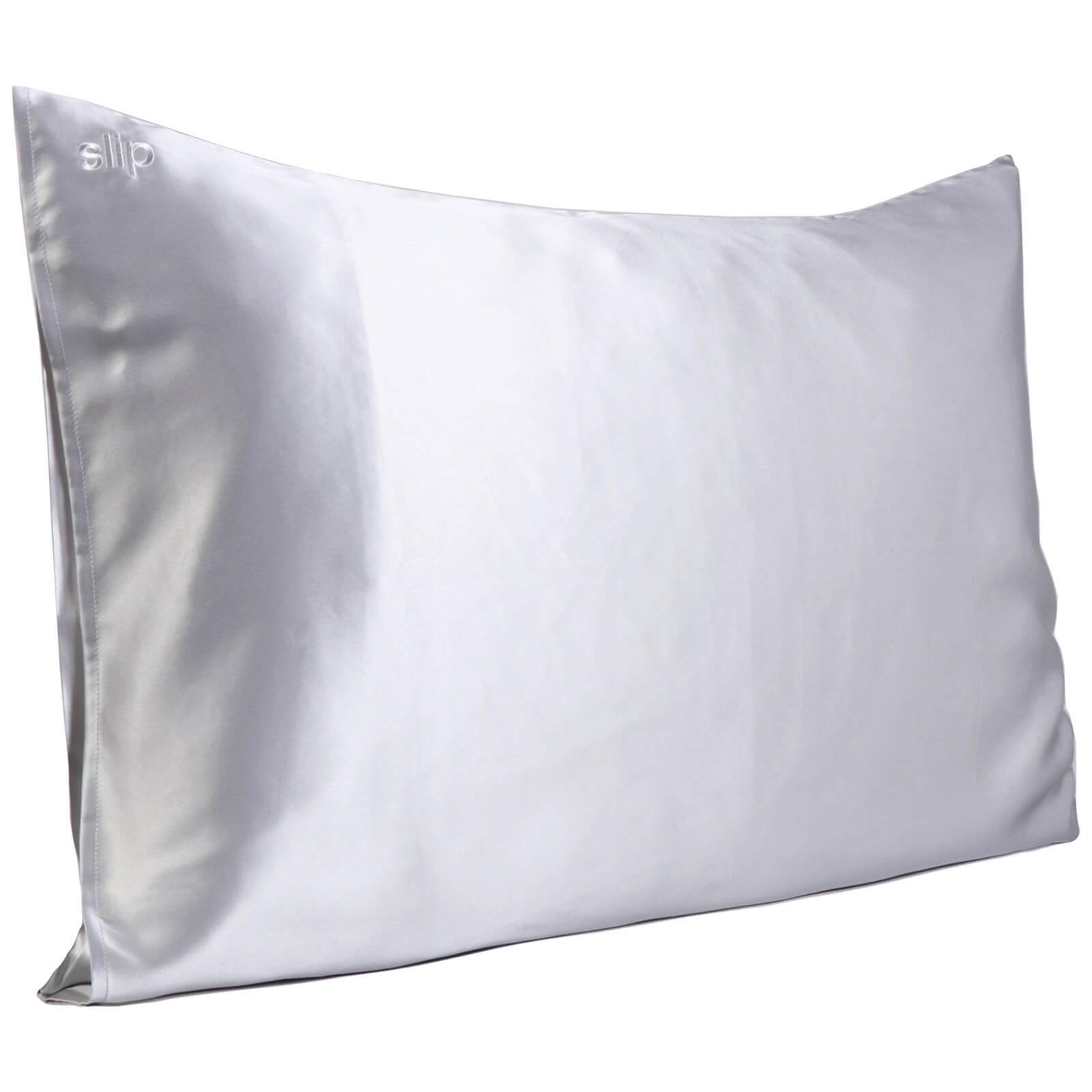slip pillowcase silver