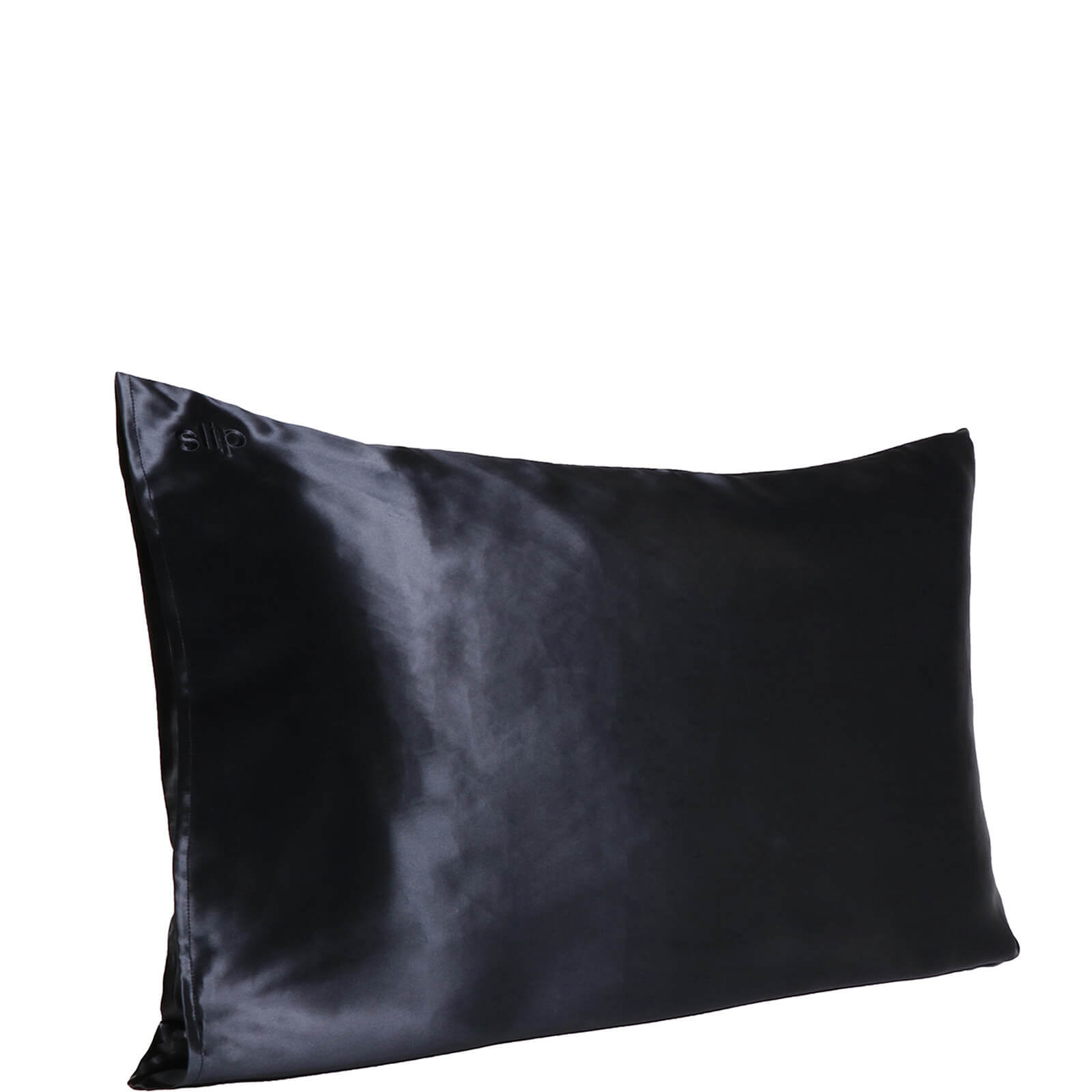Image of Slip Silk Pillowcase King (Various Colours) - Black