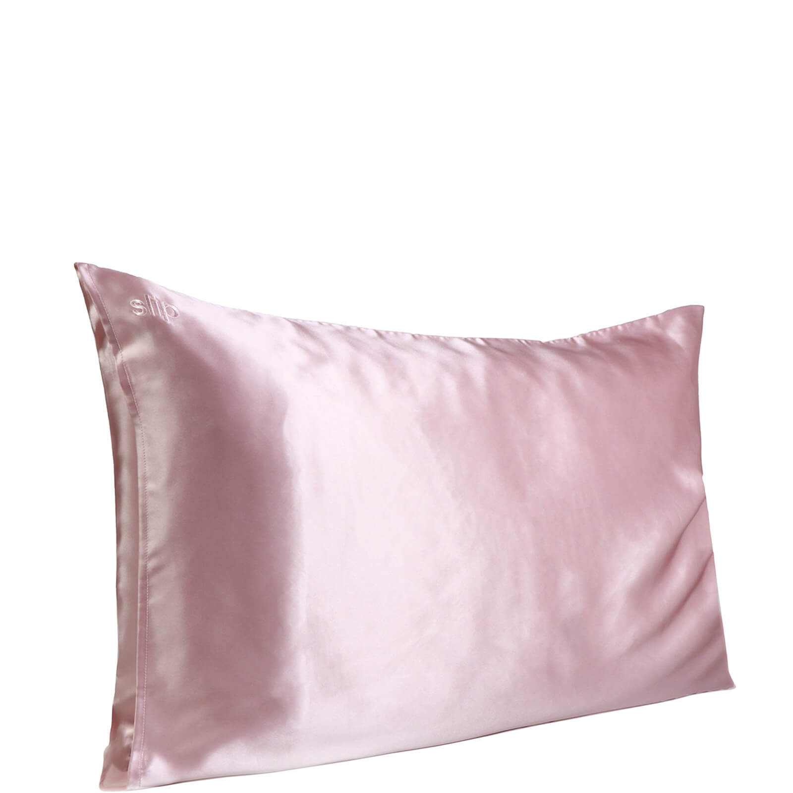 Image of Slip Silk Pillowcase King (Various Colours) - Pink