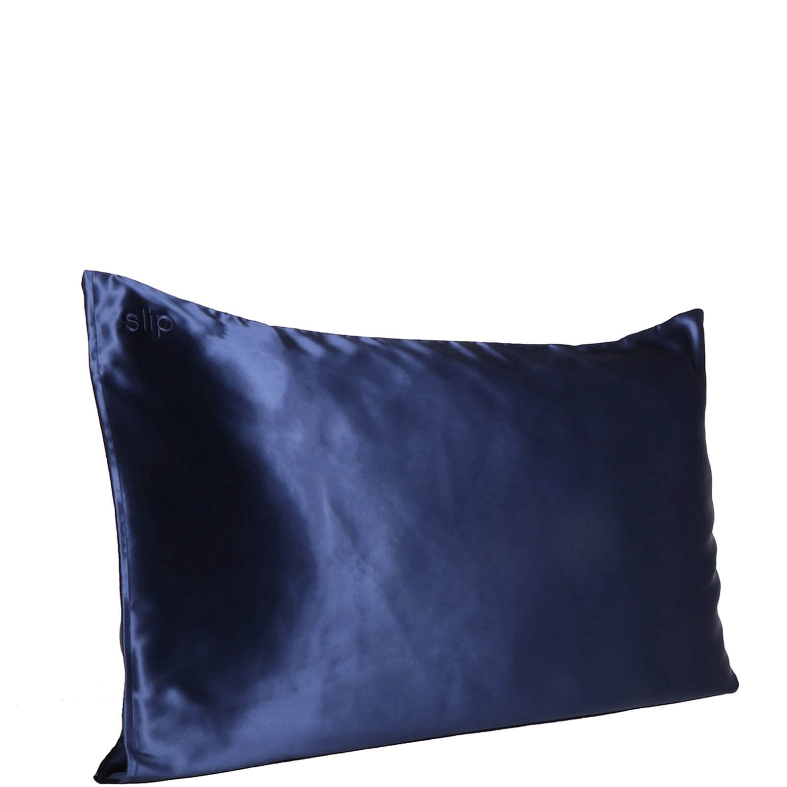 Image of Slip Silk Pillowcase King (Various Colours) - Navy