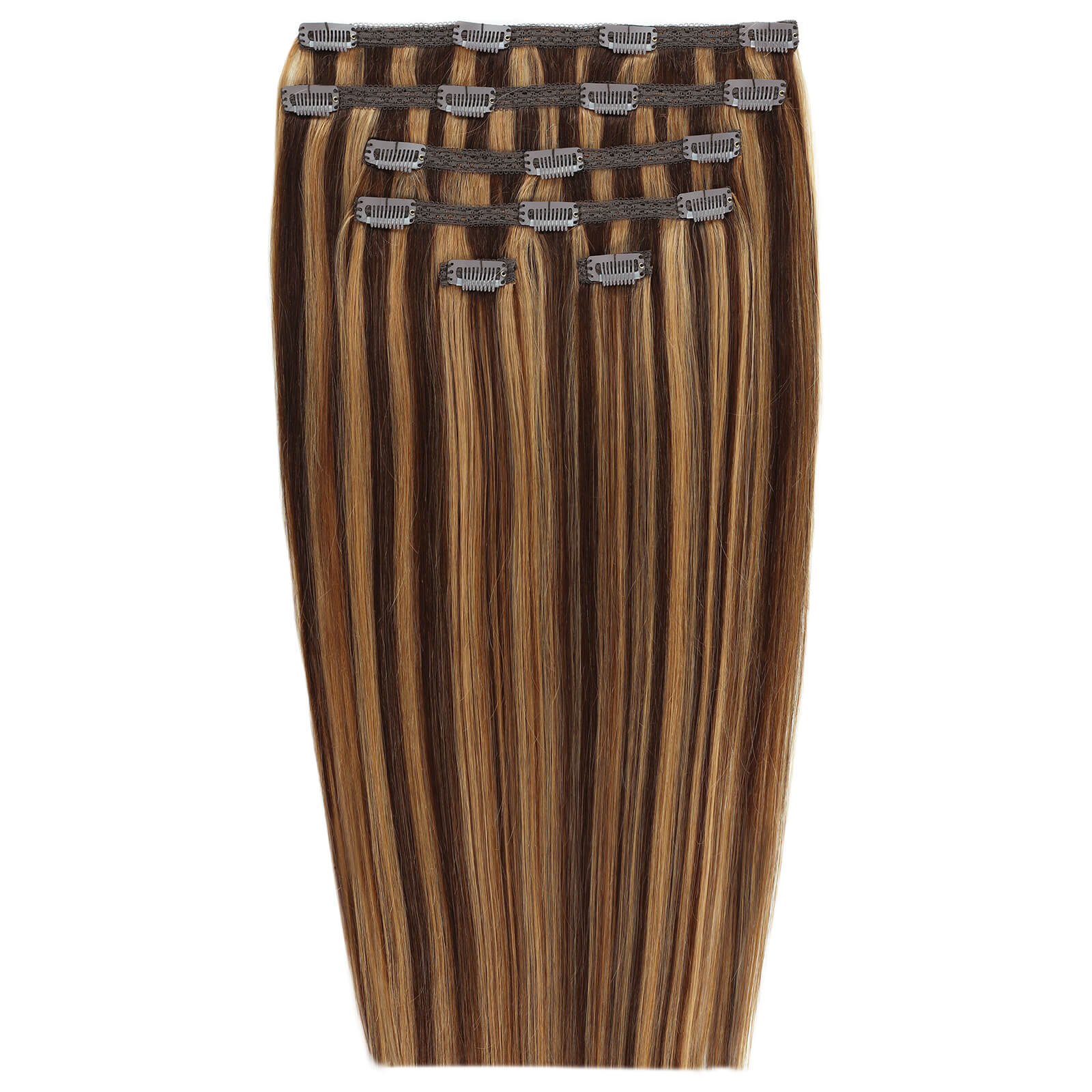

Beauty Works Double Hair Set 18 Inch Clip-In Hair Extensions (Various Shades) - Blondette 4/27