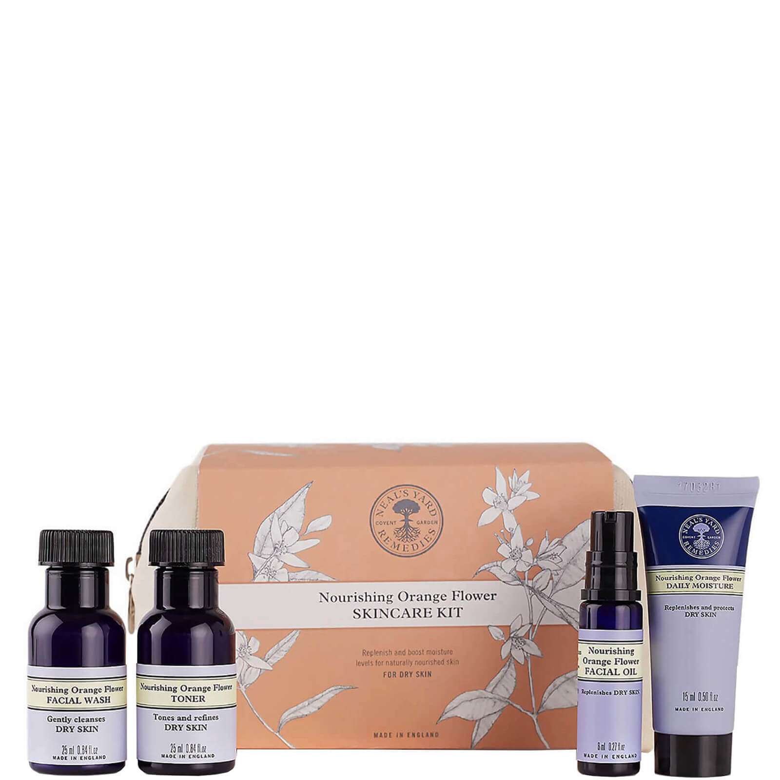 Nourishing Orange Flower Skincare Kit