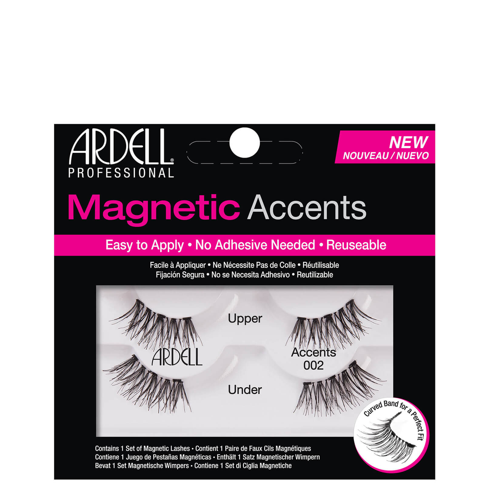

Ardell Magnetic Lash Natural Accents 002 False Eyelashes