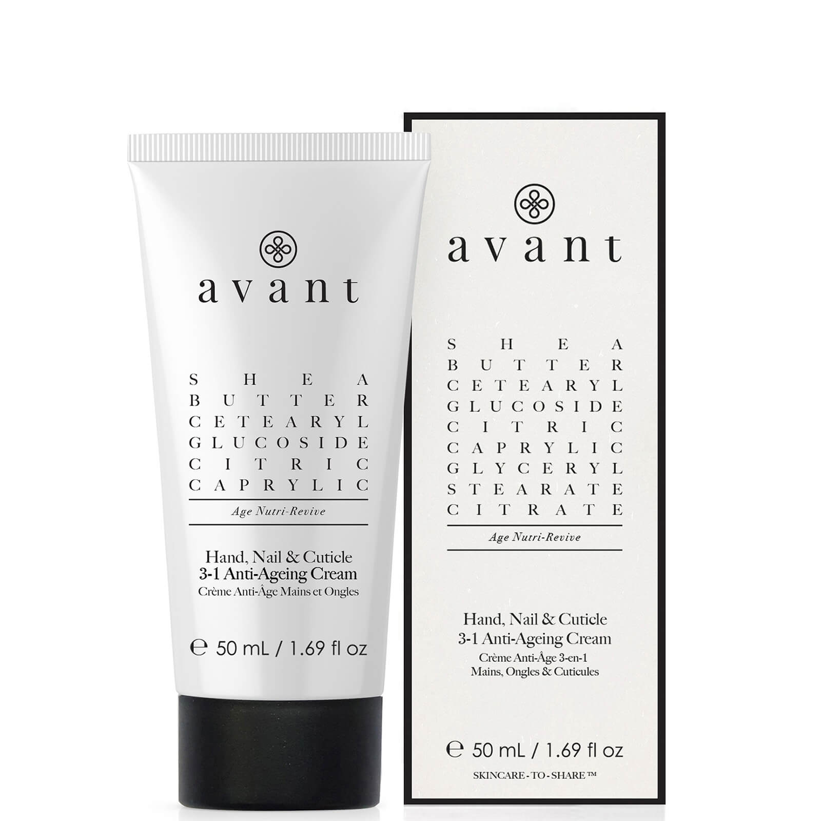 Avant Skincare Hand, Nail And Cuticle Anti-aging Cream 1.69 Fl. oz