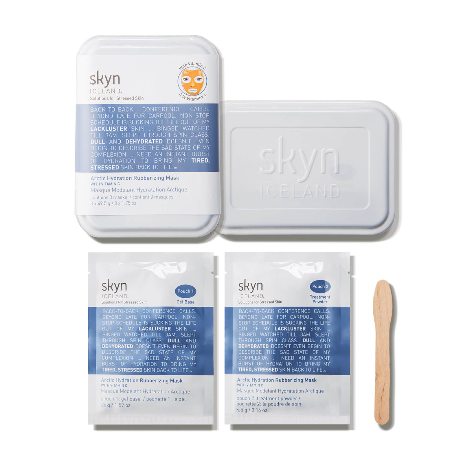 

skyn ICELAND Arctic Hydration Rubberizing Mask with Vitamin C 213g