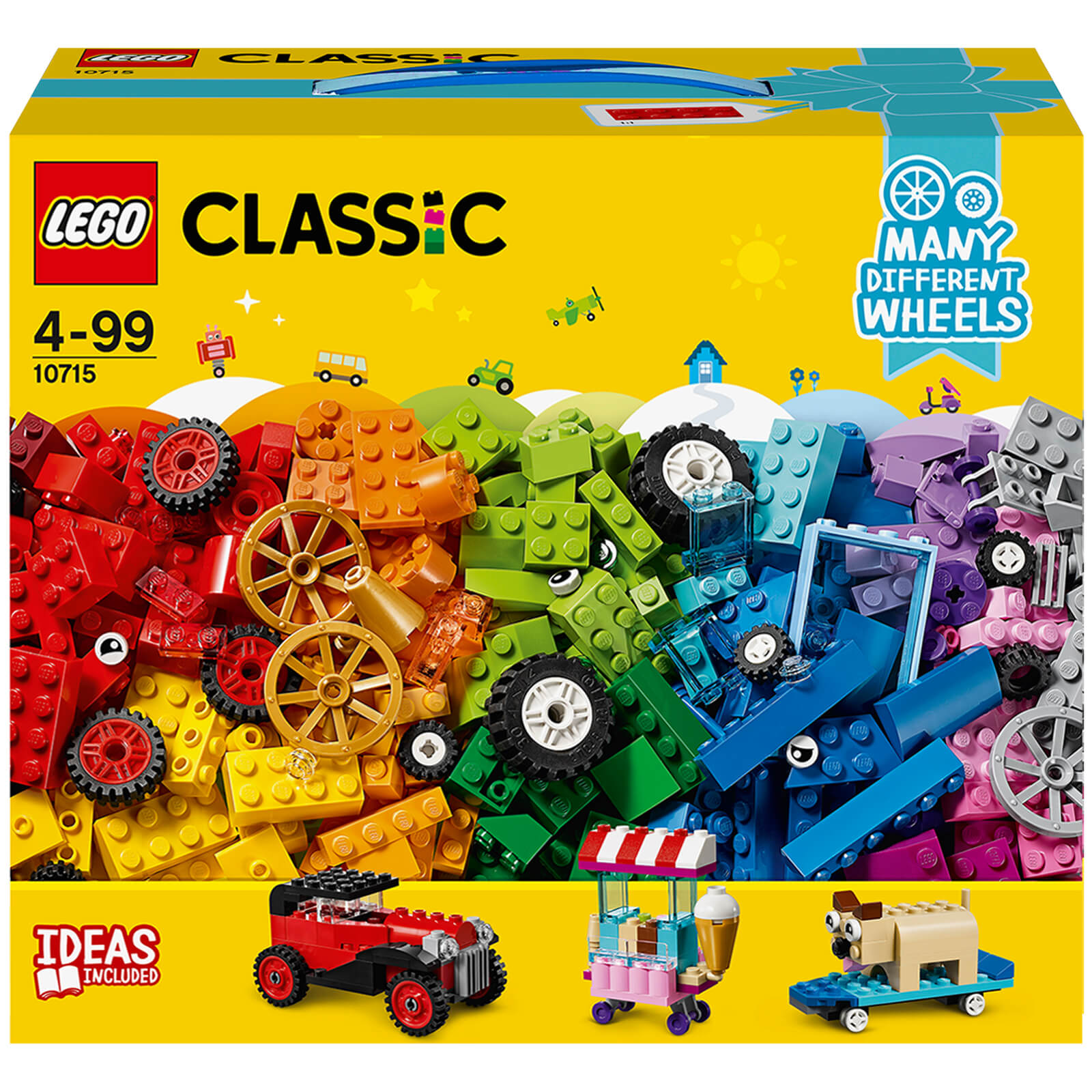 LEGO Classic: Bricks on a Roll Construction Set (10715)