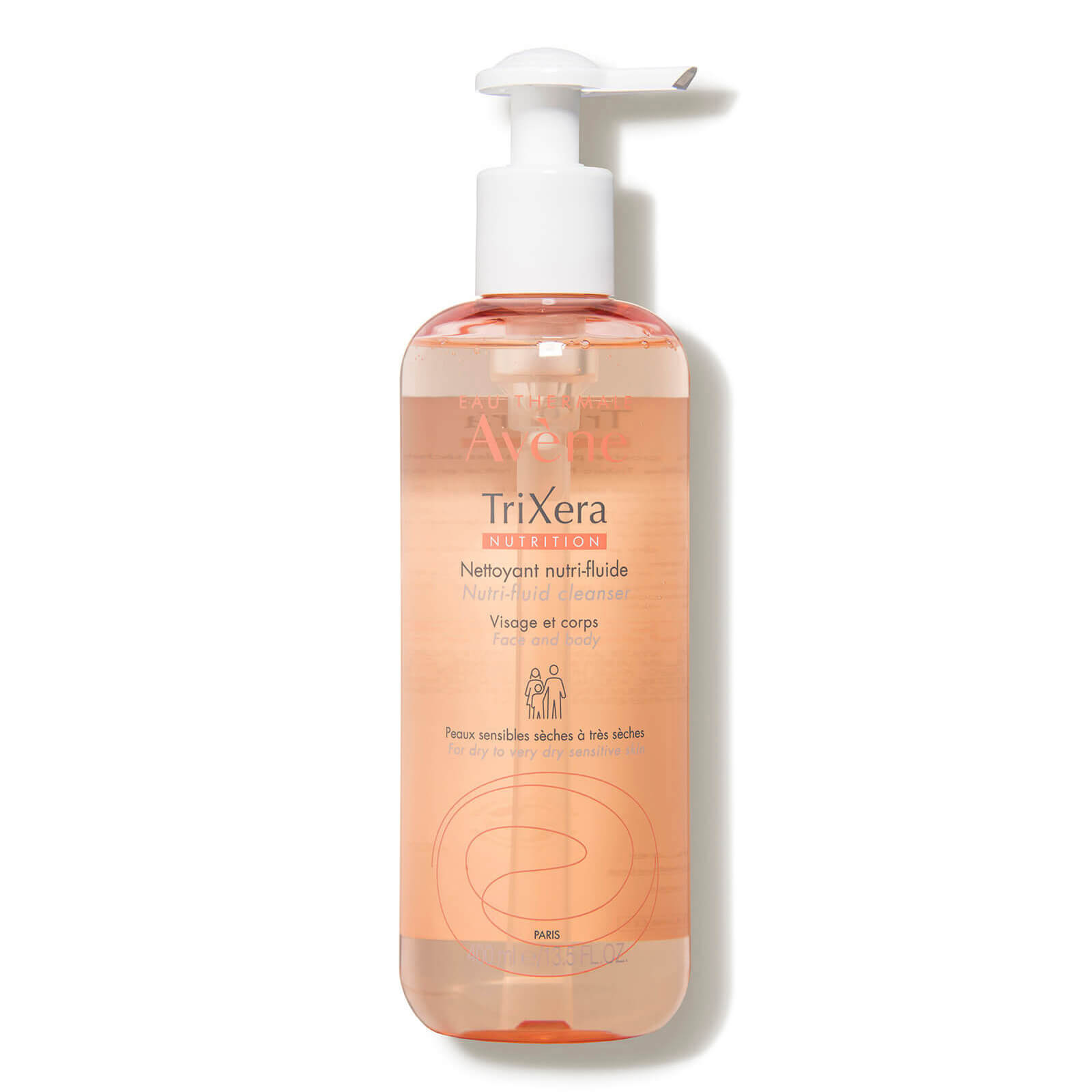 Avène TriXera Nutrition Nutri-Fluid Cleanser 13.5 fl.oz.