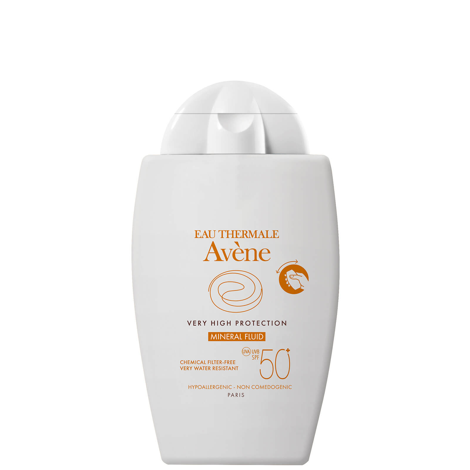 Avene Avène Very High Protection Mineral Fluid Spf50+ Sun Cream For Intolerant Skin 40ml