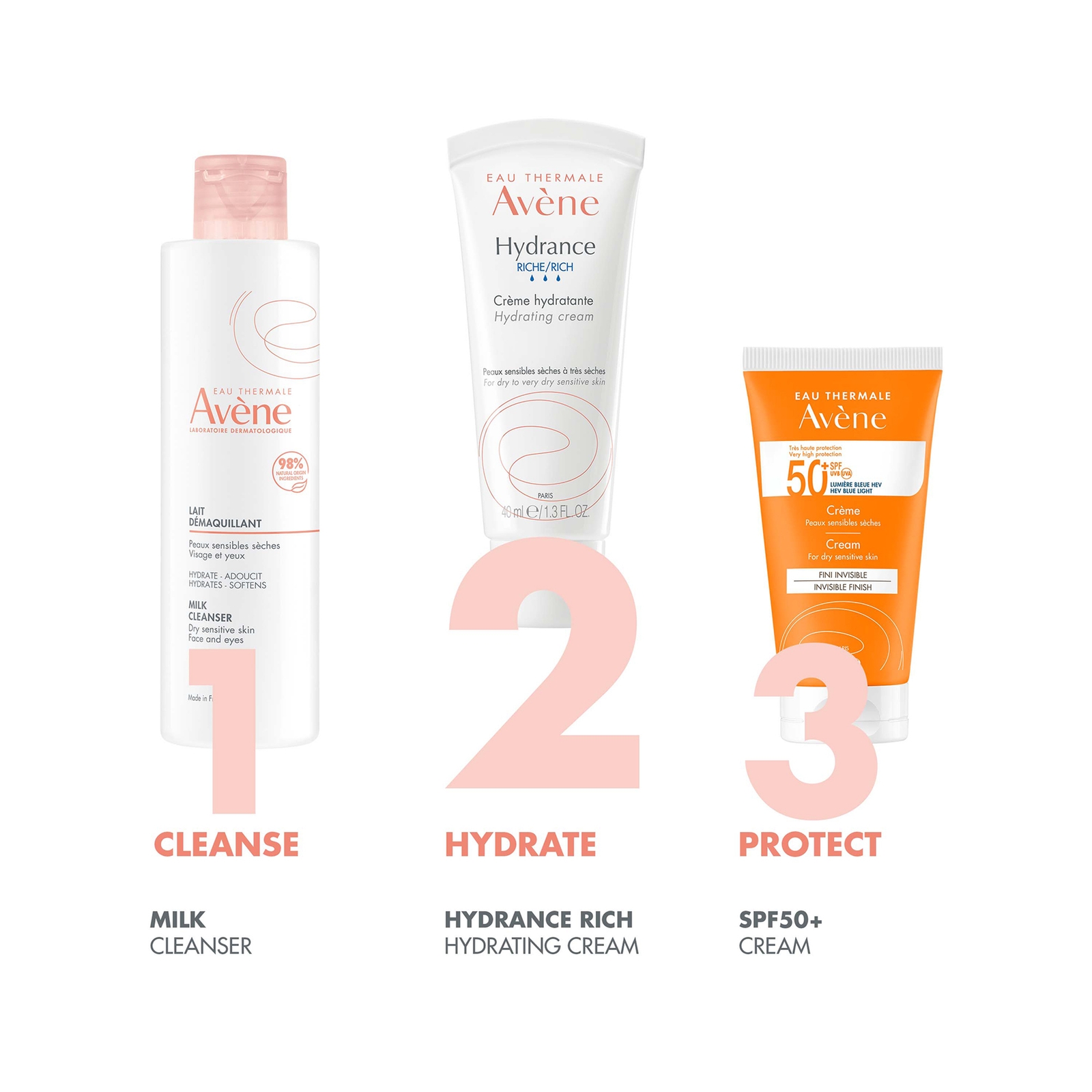 Avène Hydrance Rich Hydrating Cream for Dehydrated Skin 40ml