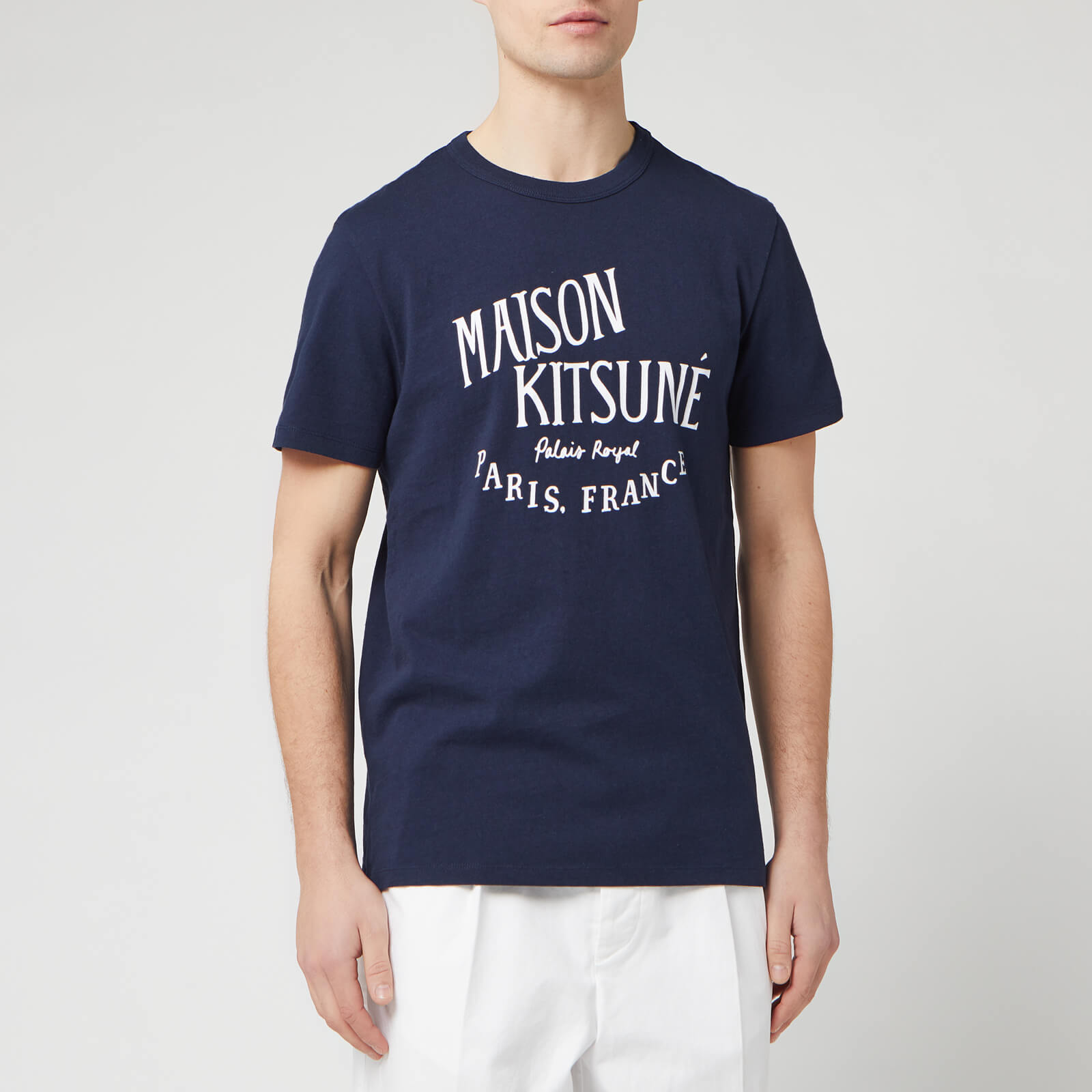 Maison Kitsuné Men's Palais Royal Classic T-Shirt - Navy - M
