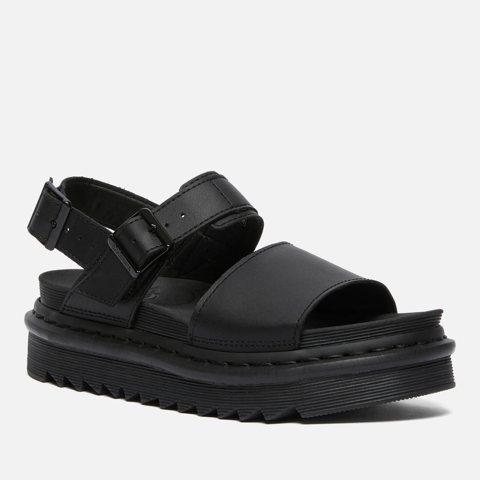 Dr. Martens Women’s Voss Leather Strap Sandals - Black