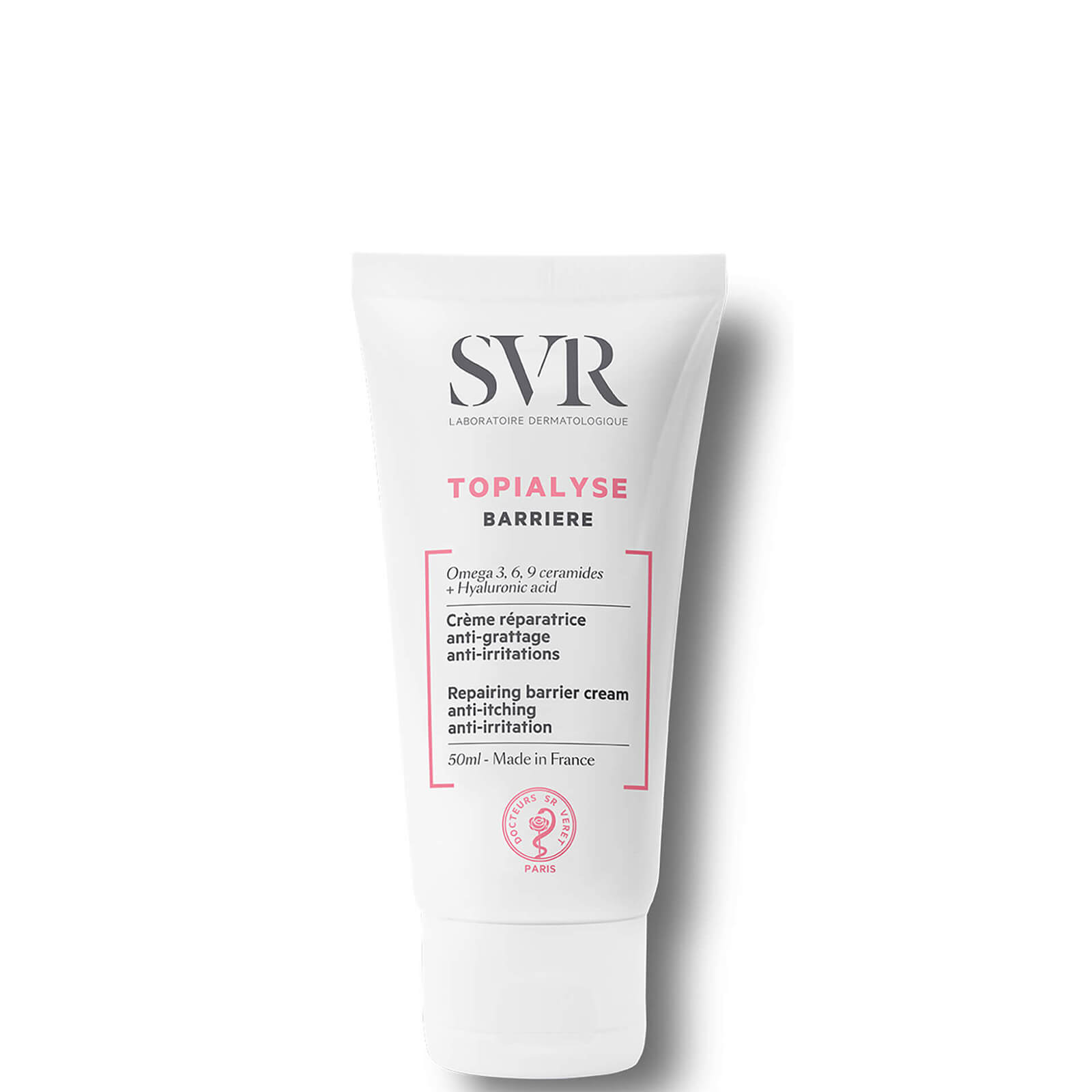 SVR Topialyse Anti-Chafe & Barrier Cream for hardworking hands + friction points where skin is sensi