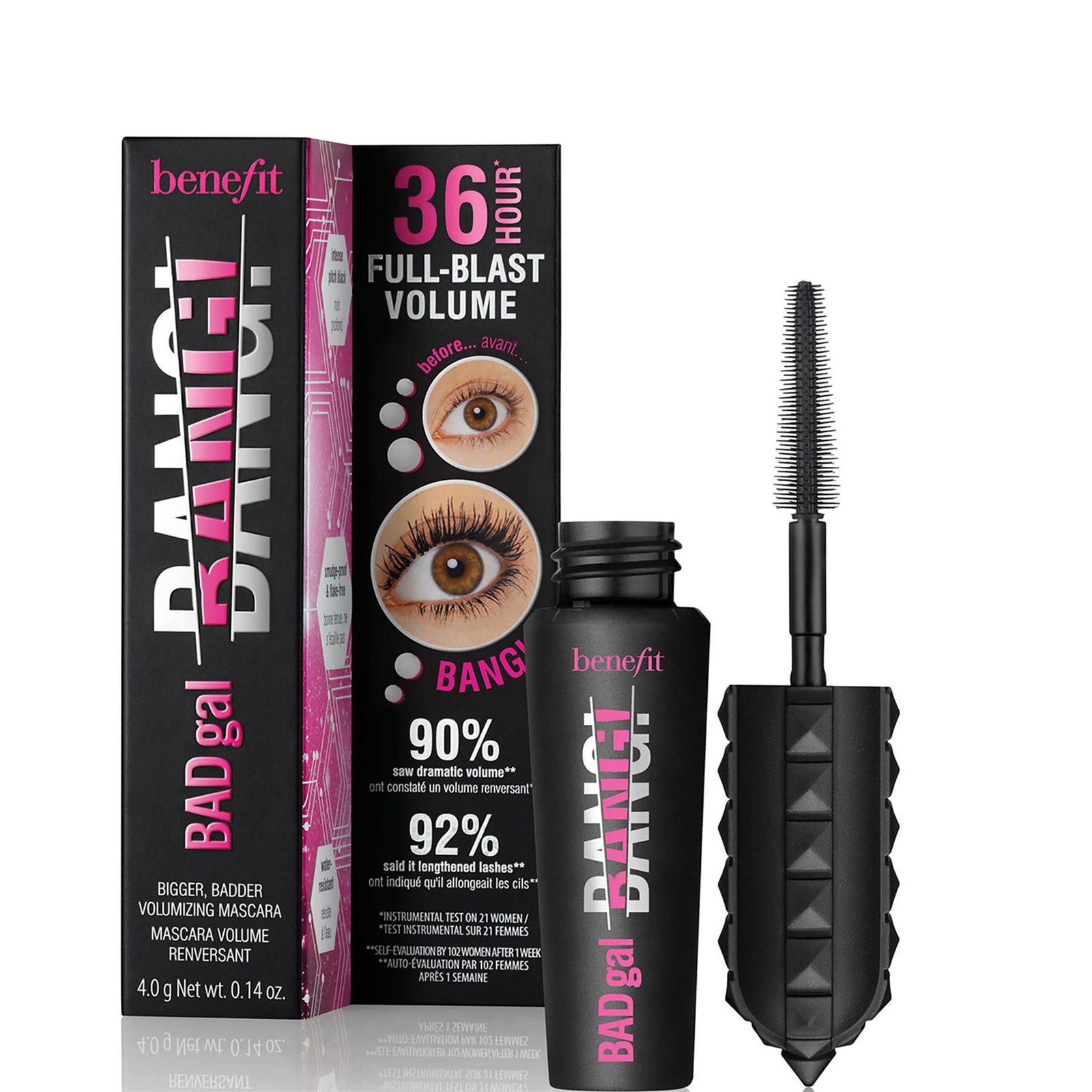 benefit Badgal Bang Volumising Mascara Mini - Pitch Black 4g