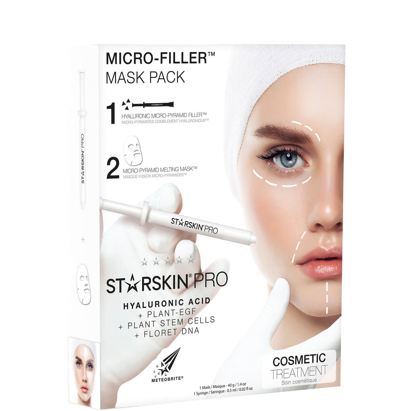Image of STARSKIN Pro Micro Filler confezione filler + maschera