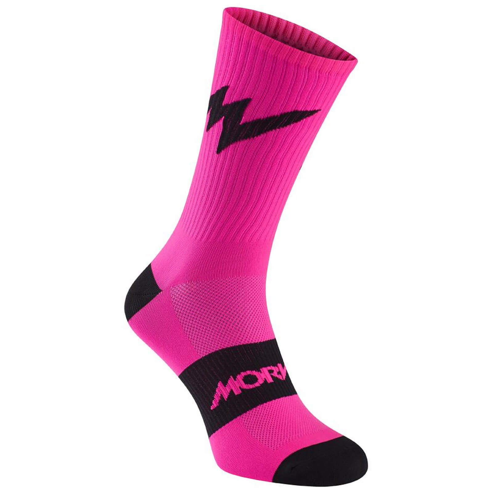 Morvelo Series Emblem Pink Socks - S/M