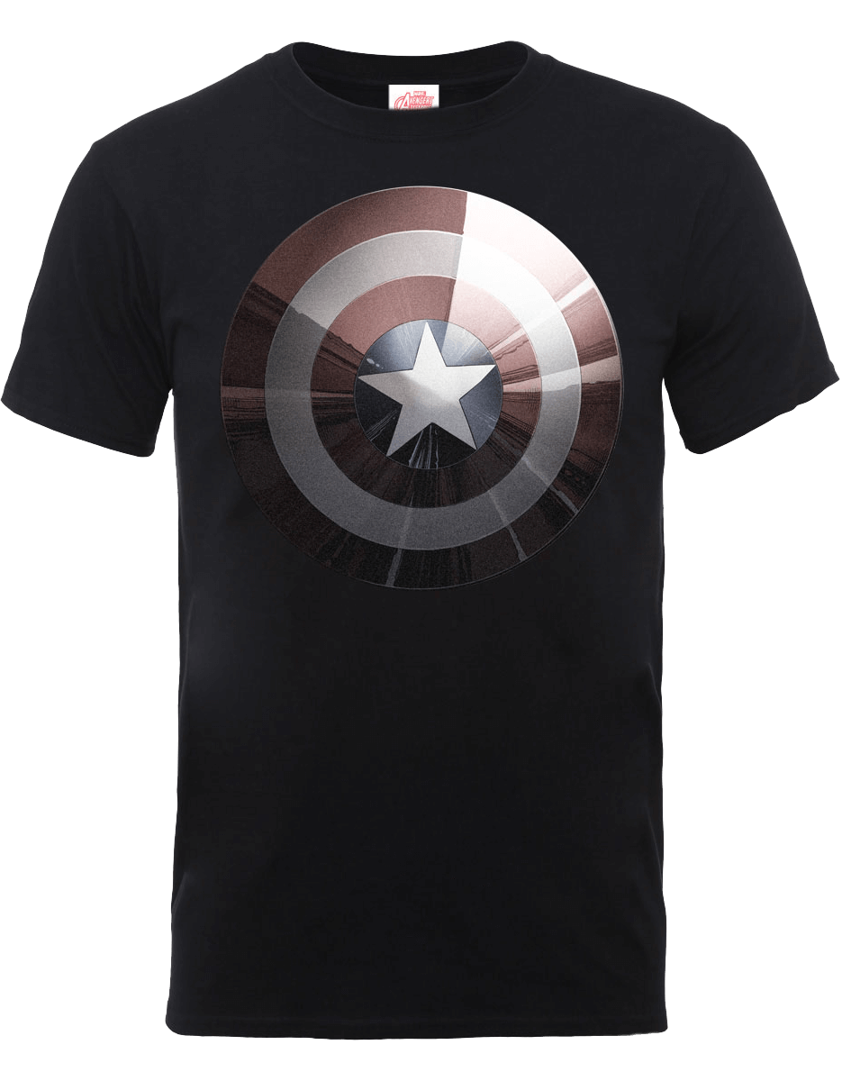 Captain america t shirt black clearance