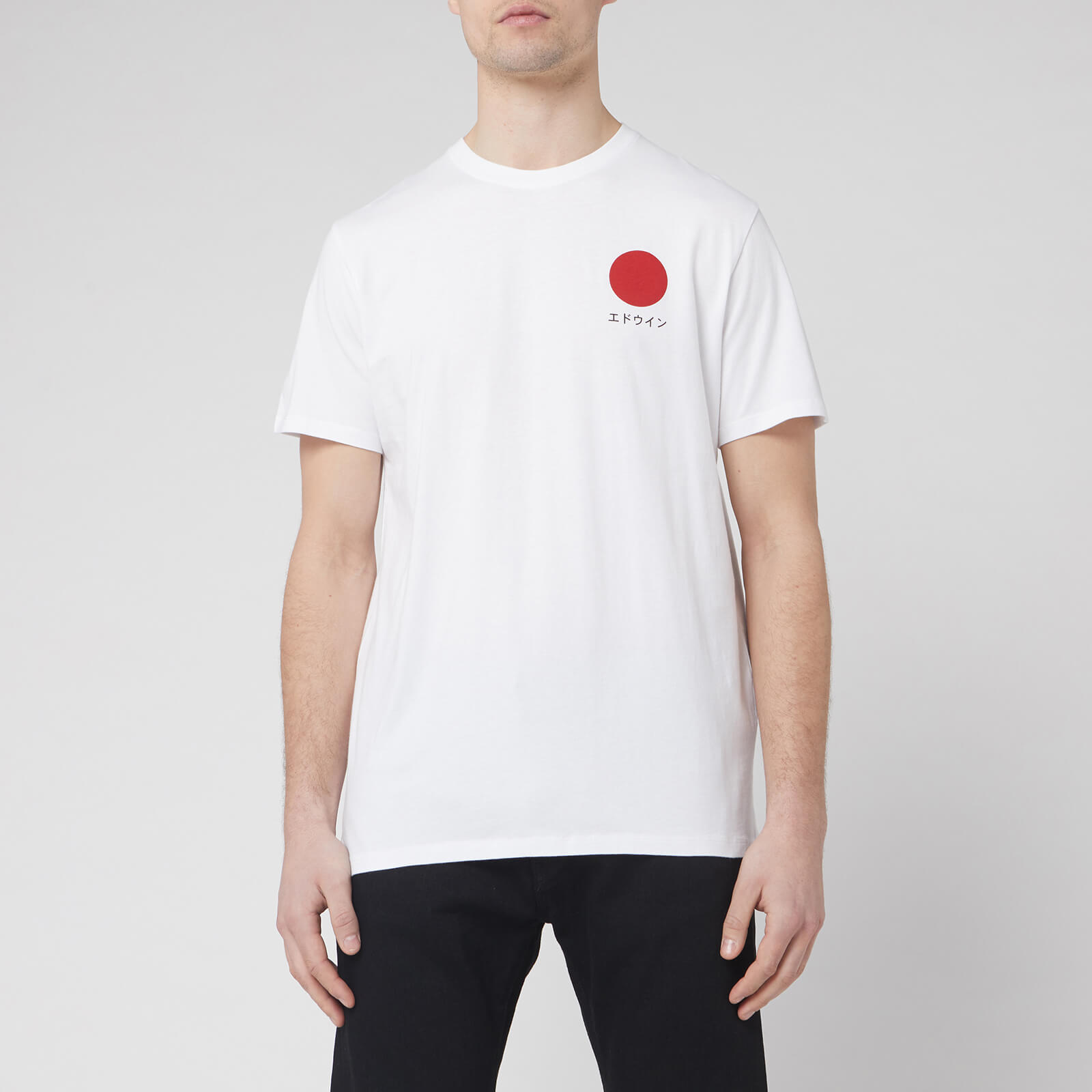 Edwin Men's Japanese Sun T-Shirt - White - M