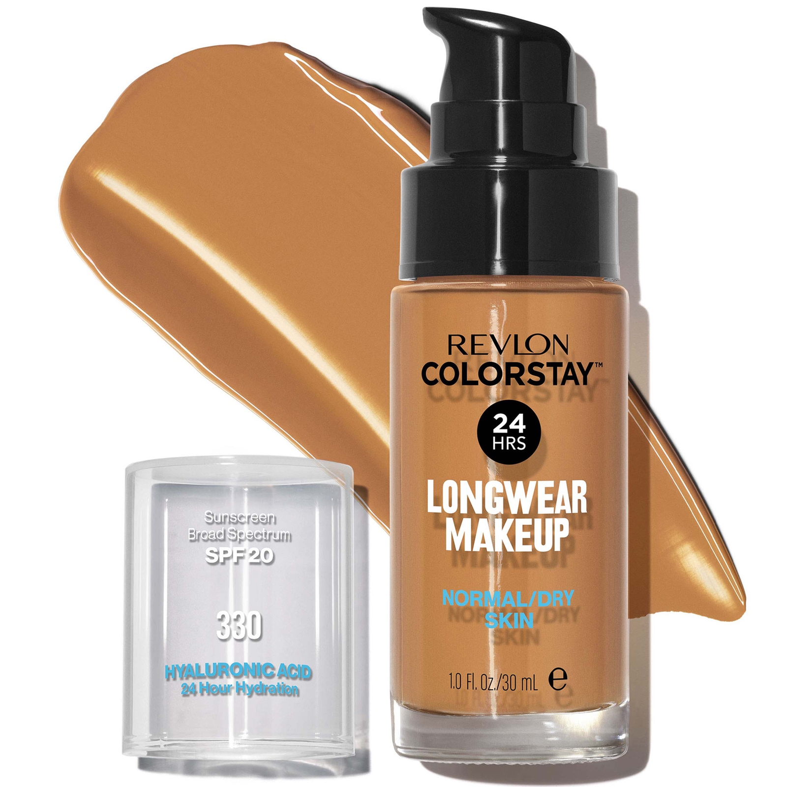 Revlon ColorStay Make-Up Foundation for Normal/Dry Skin (Various Shades) - Natural Tan