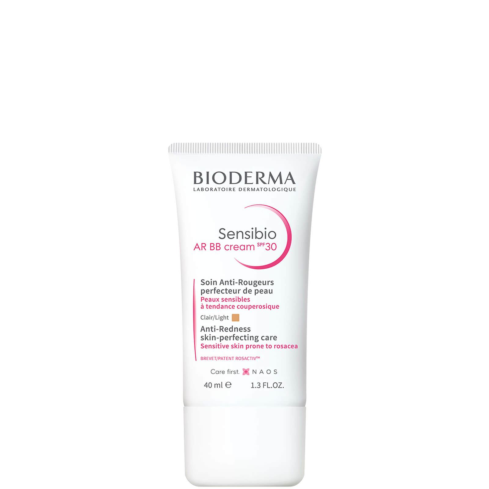 Image of Bioderma Sensibio Anti-Redness Tinted Moisturiser Sunscreen SPF30 40ml