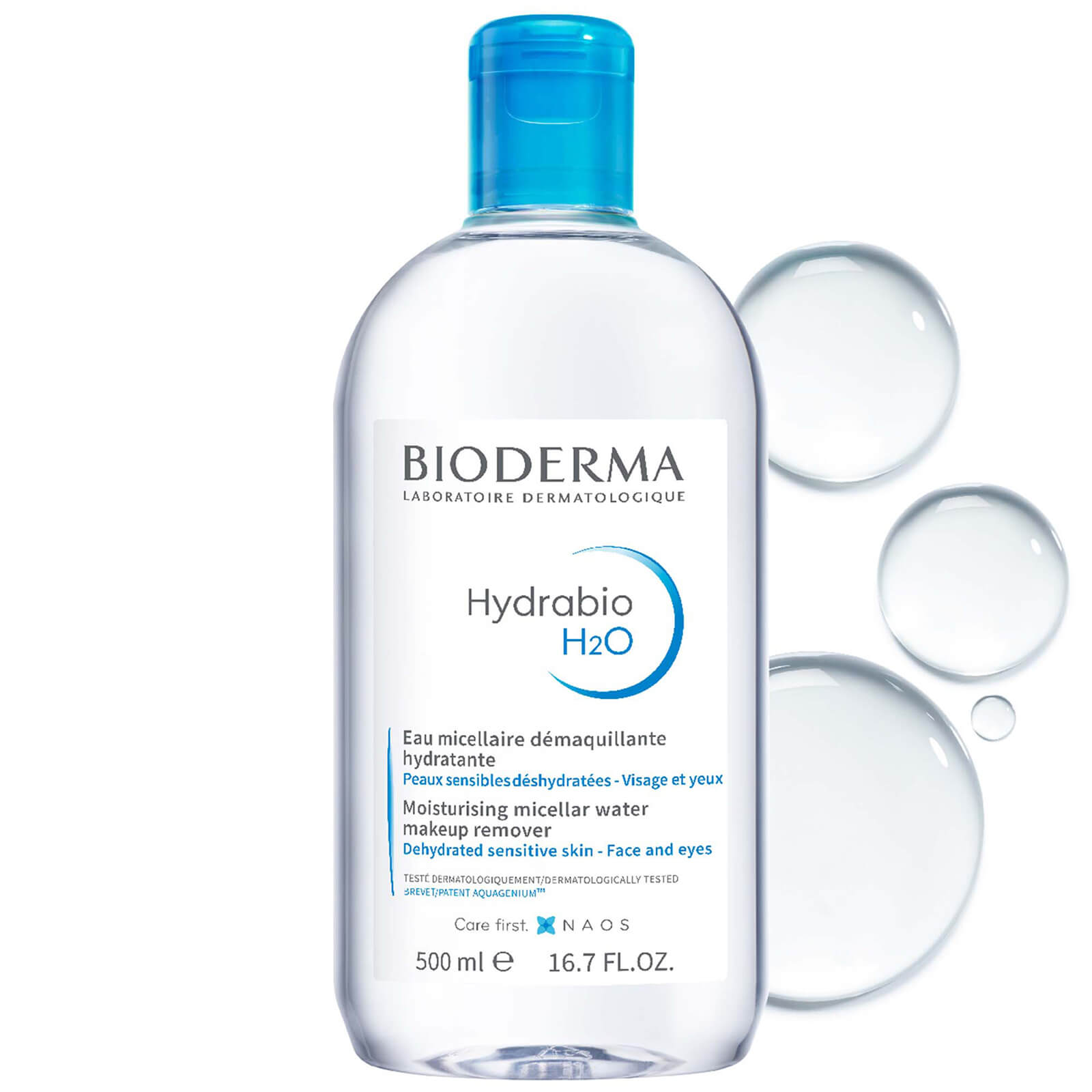 Photos - Facial / Body Cleansing Product Bioderma Hydrabio H20 Micellar Water 500ml 28381 
