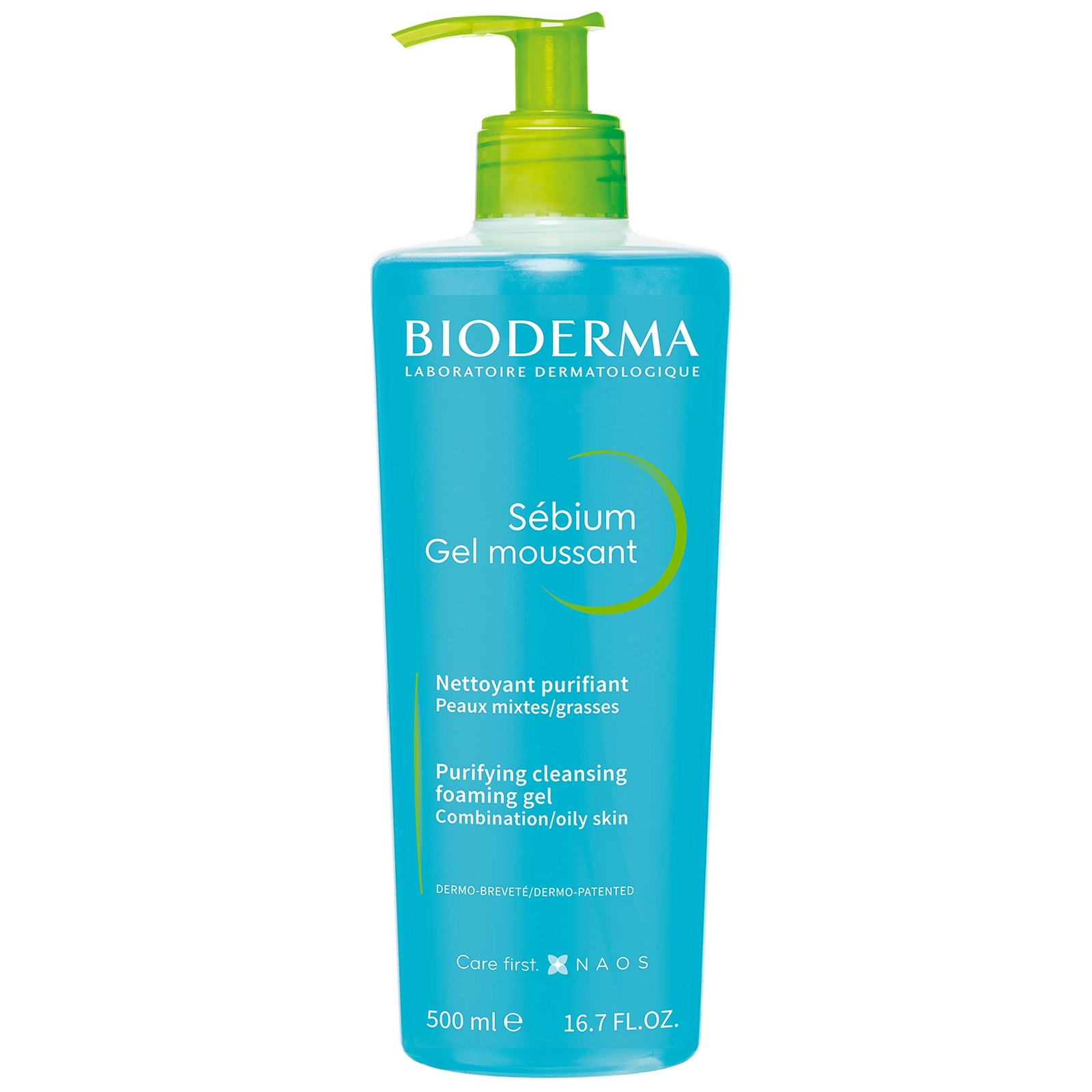 Bioderma Sebium Purifying Foaming Gel Oily to Blemish-Prone Skin 500ml