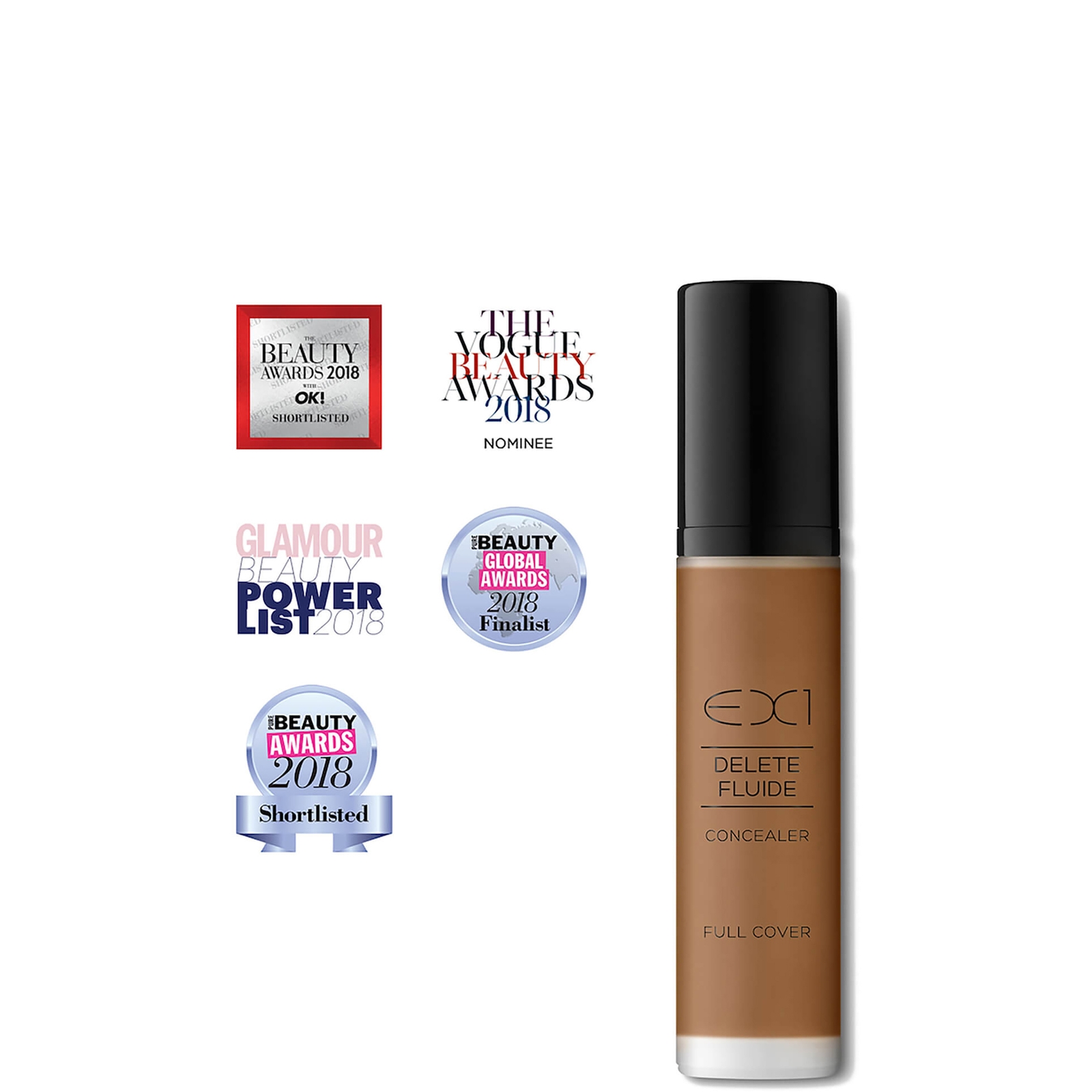 EX1 Cosmetics Delete Fluide Concealer (Various Shades) - 14.0