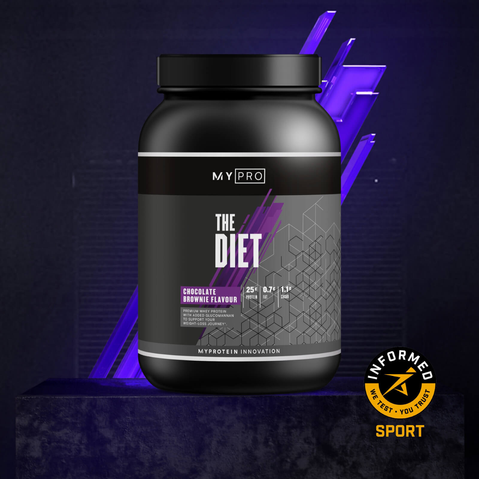 THE Diet - 60servings - Chocolat Brownie