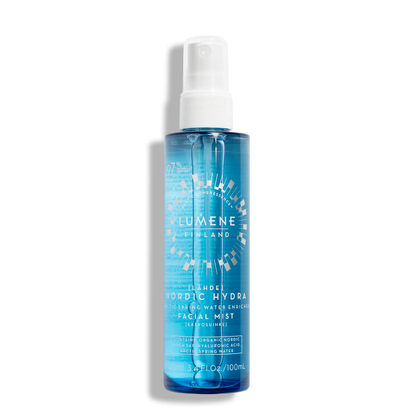 

Увлажняющая освежающая дымка для лица Lumene Nordic Hydra [Lähde] Arctic Spring Water Enriched Facial Mist 100 мл