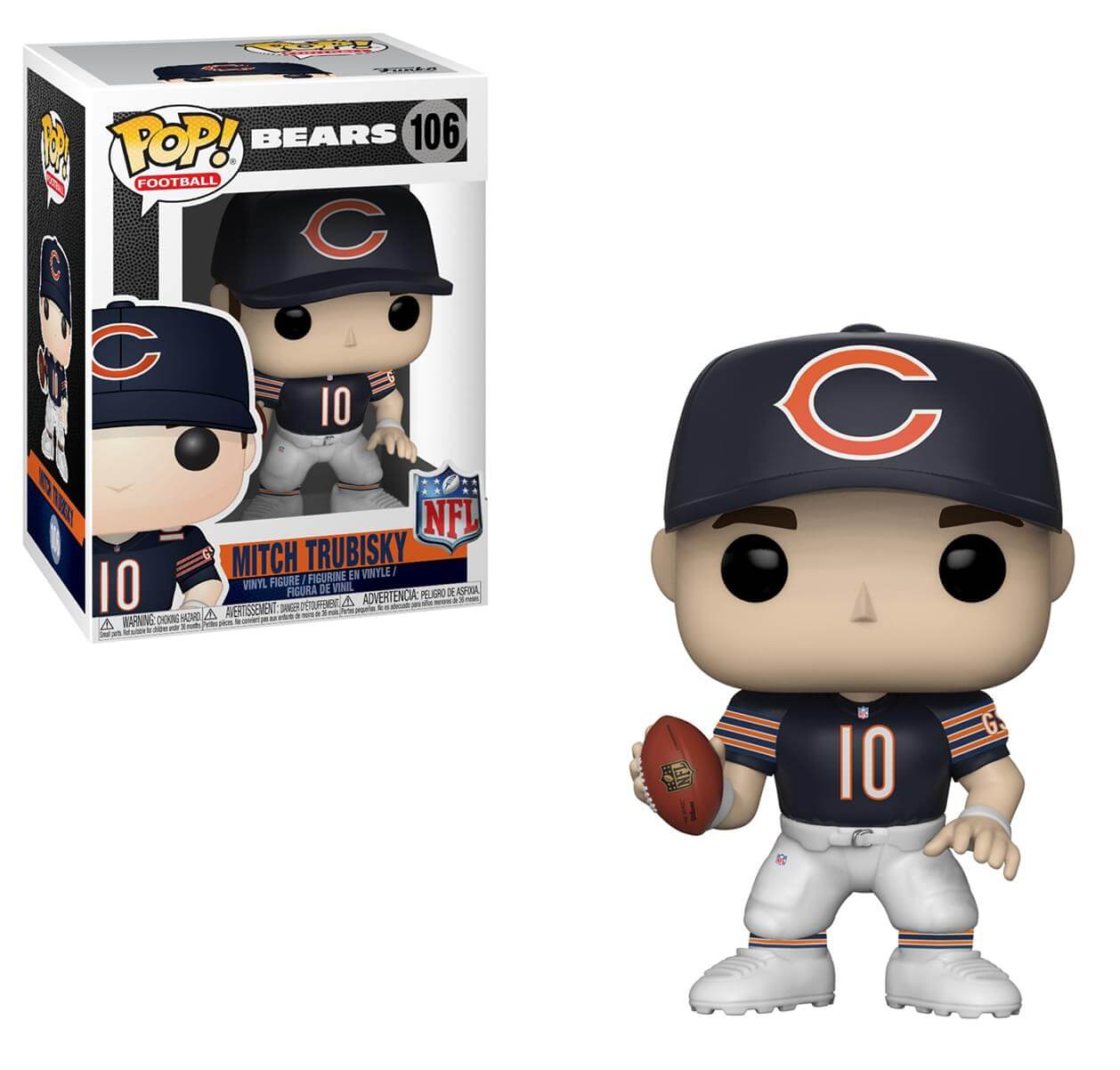 Nfl Chicago Bears Mitch Trubisky Funko Pop! Vinyl