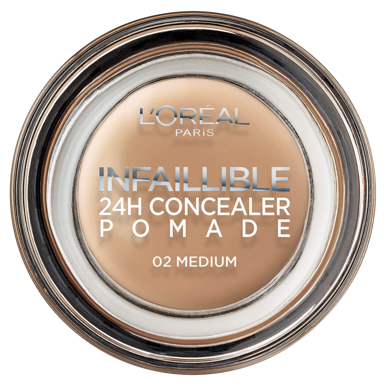 Photos - Foundation & Concealer LOreal L'Oréal Paris Infallible Concealer Pomade 15g  - 02 Medium (Various Shades)