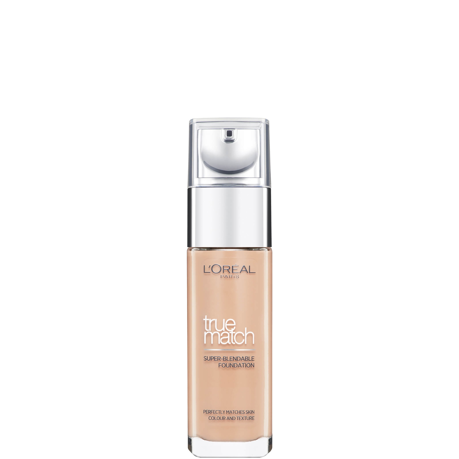 L'Oréal Paris True Match Liquid Foundation with SPF and Hyaluronic Acid 30ml (Various Shades) - 7W Golden Amber
