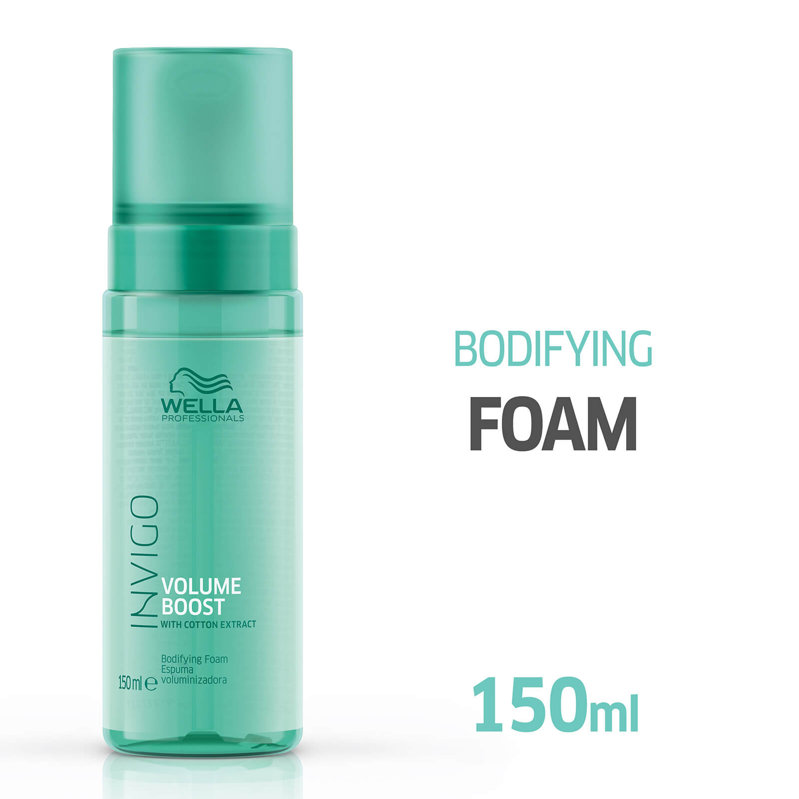 

Мусс-уход для придания объема с экстрактом хлопка Wella Professionals INVIGO Volume Boost Bodifying Foam 150 мл