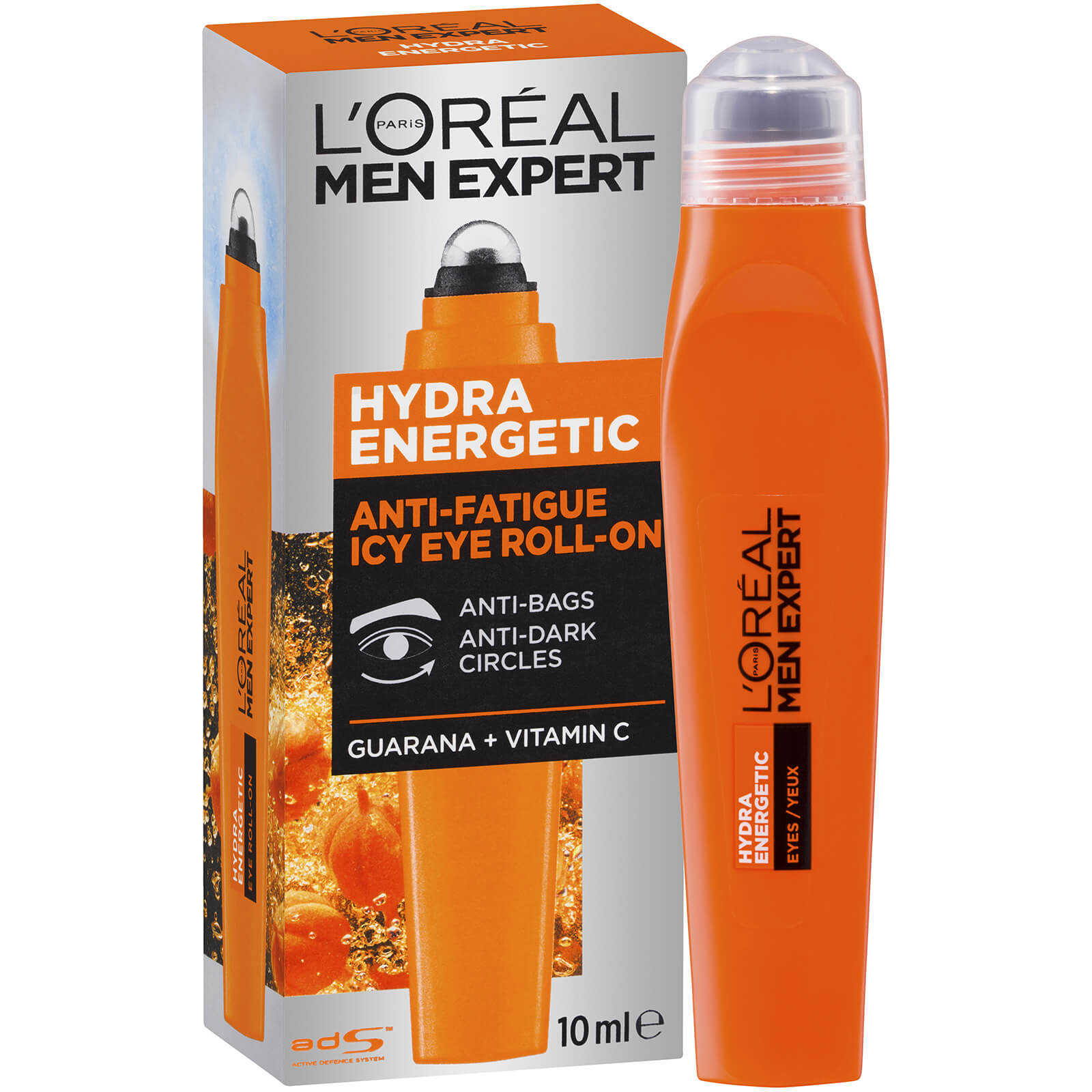 L'Oréal Paris Men Expert Hydra Energetic Cool Eye Roll On 10ml
