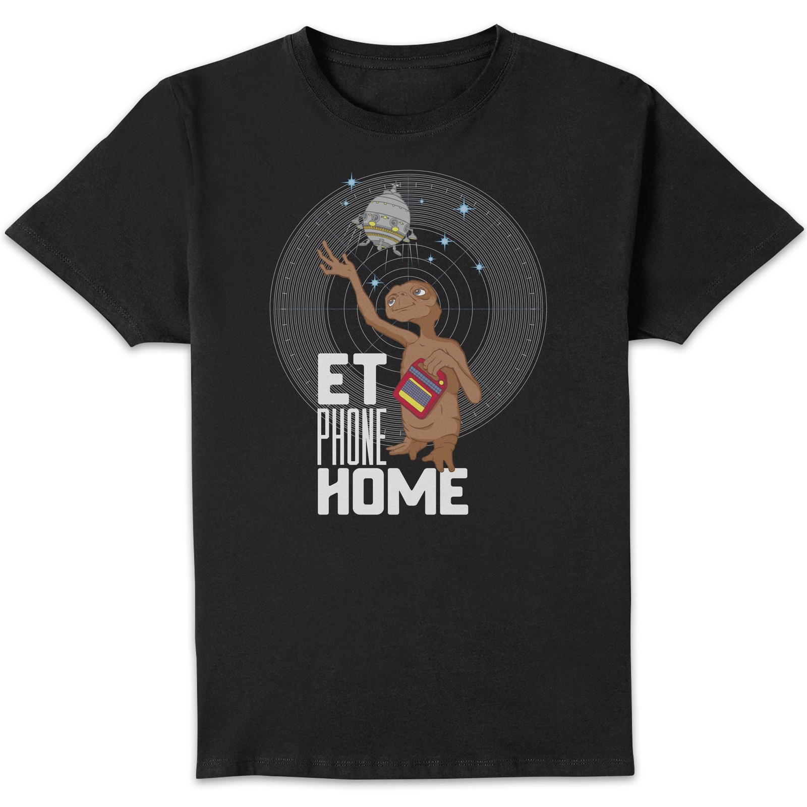 E.T. Phone Home T-Shirt - Black - XL