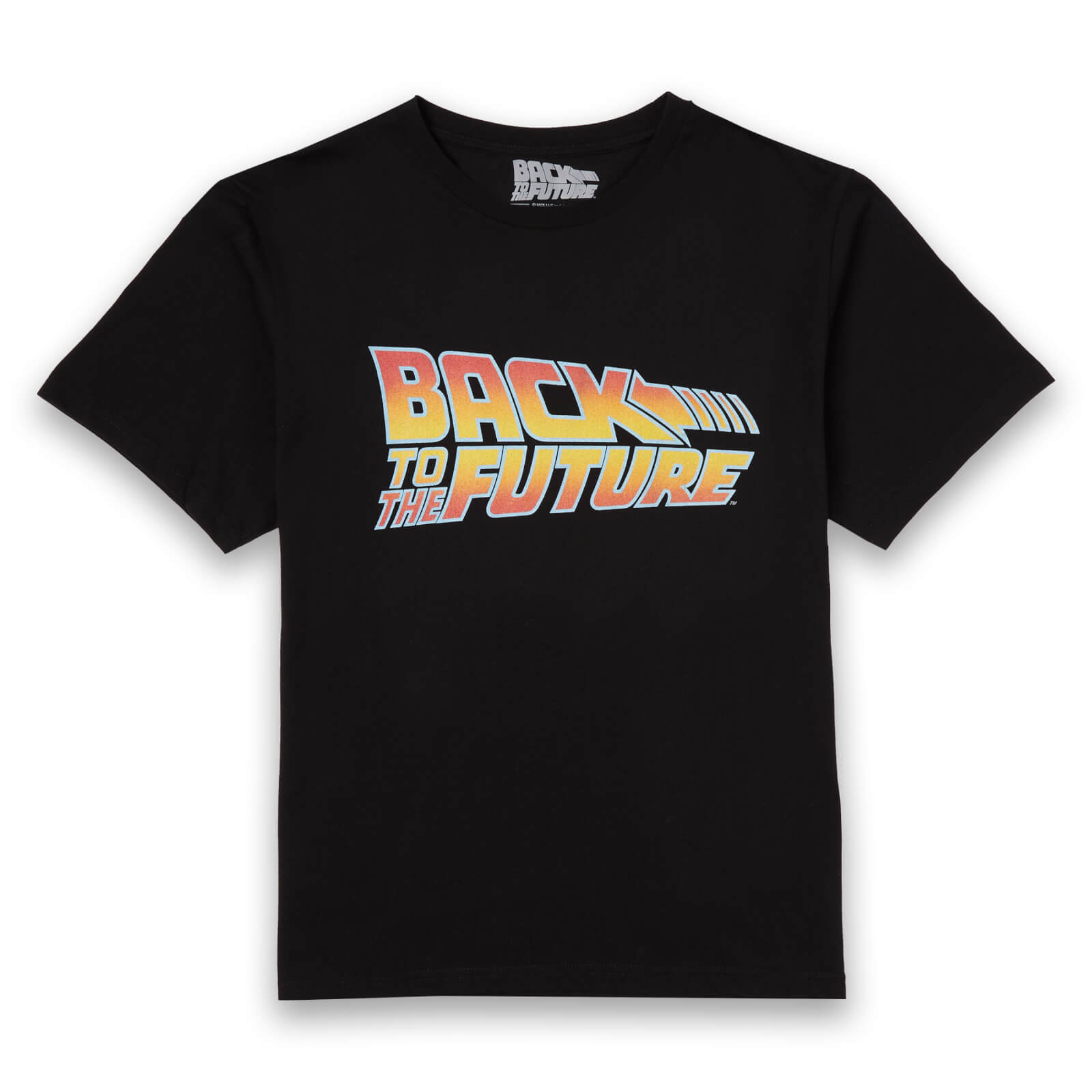 

T-Shirt Homme Retour vers le Futur - Logo Classique - Noir - XXL