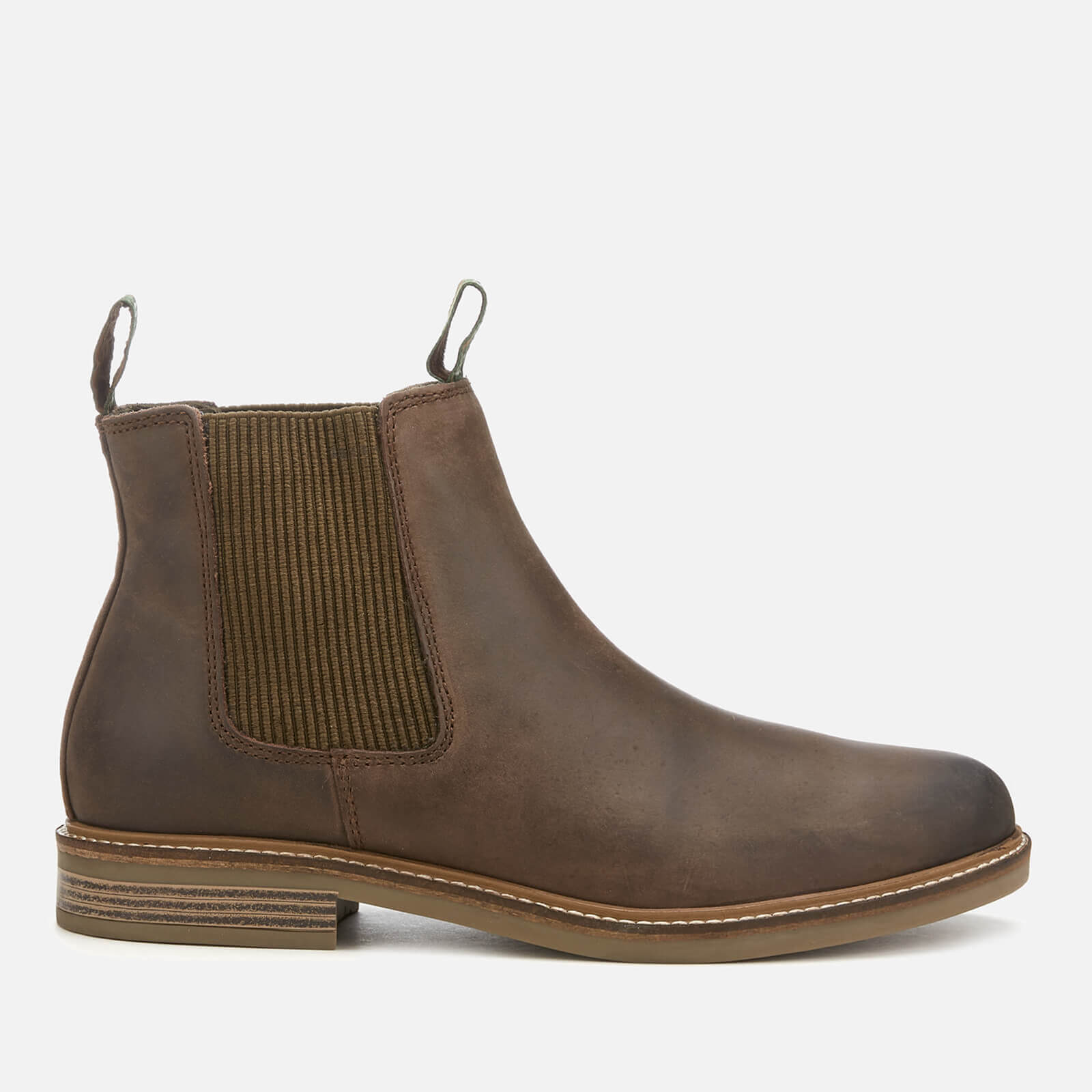 Barbour Men’s Farsley Leather Chelsea Boots - Choco