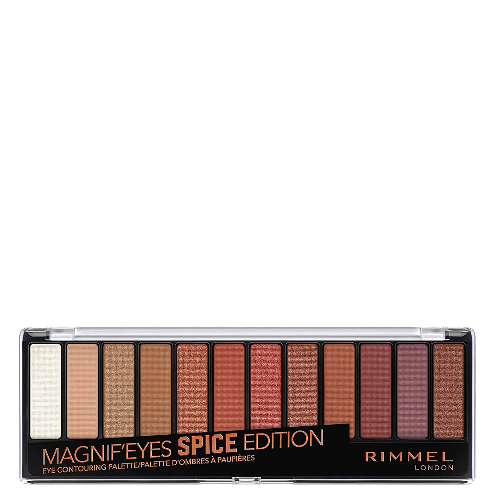 Image of Rimmel palette 12 ombretti Magnif'eyes 14 g - Spice