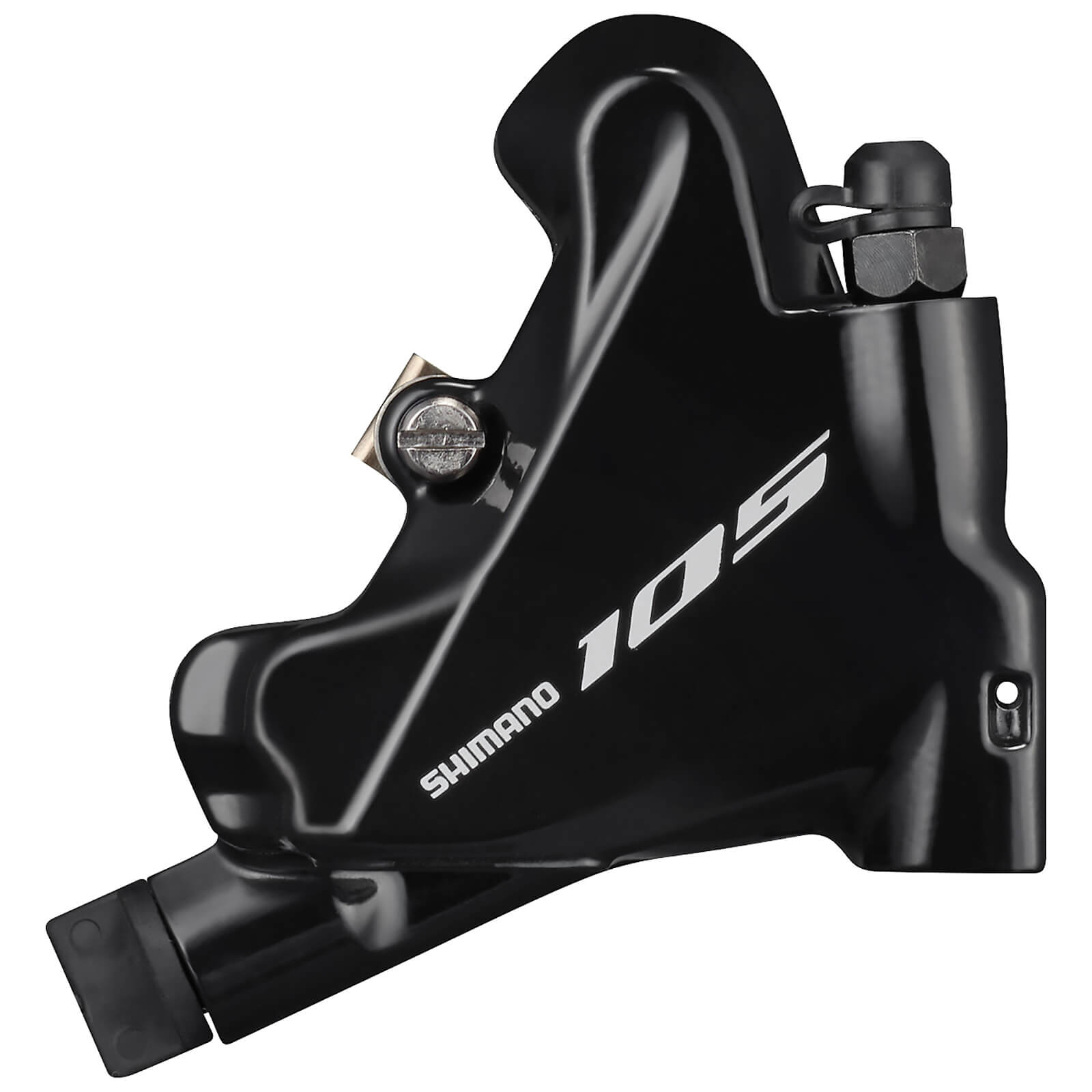 Shimano 105 BR-R7070 Hydraulic Brake Caliper Flat Mount Without Rotor or Adapters - Black