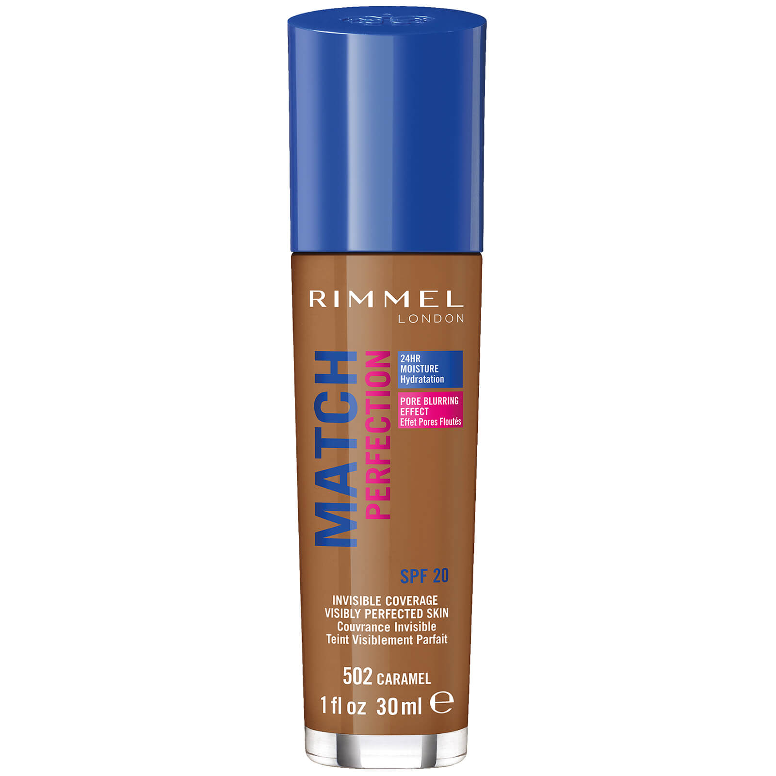 Image of Rimmel fondotinta Match Perfection 30 ml (varie tonalità) - Caramel