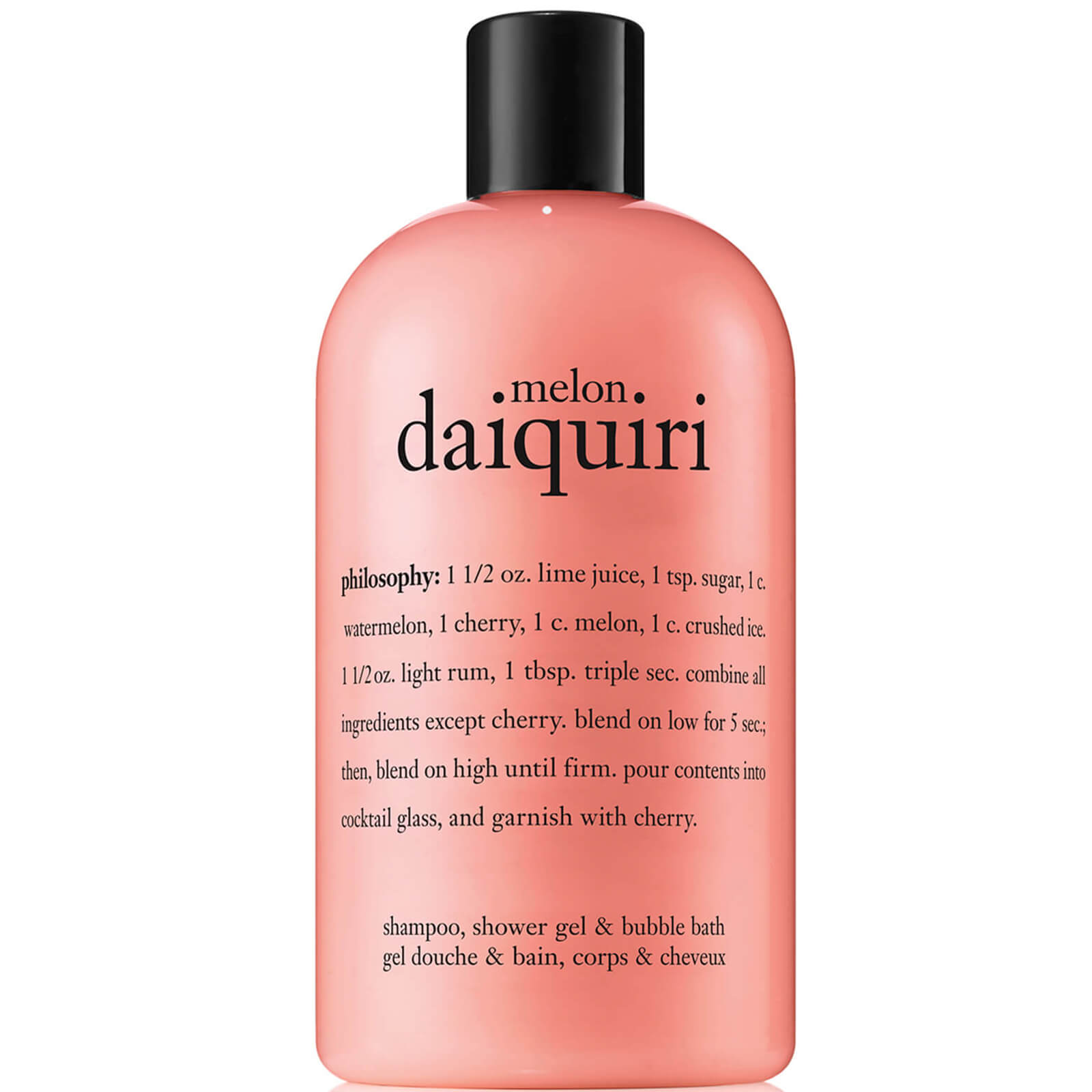 Image of philosophy Melon Daiquiri Shampoo, Bath and Shower Gel 480ml