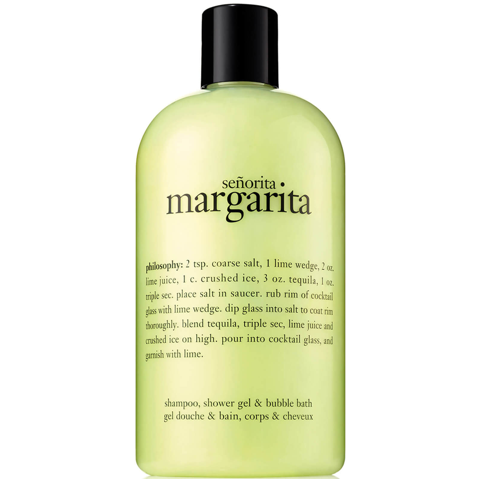 Image of philosophy Senorita Margarita Shampoo, Bath and Shower Gel 480ml
