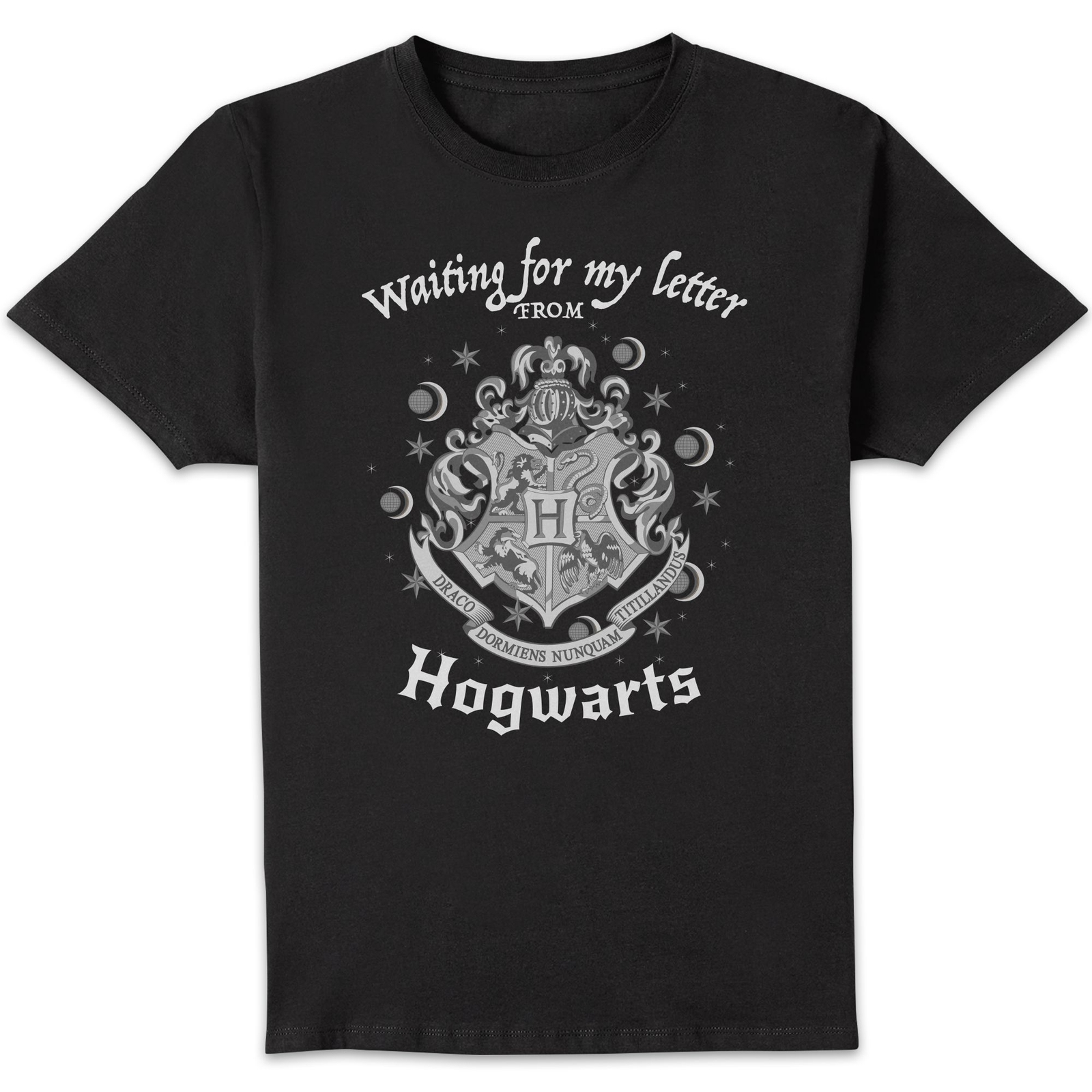 Harry Potter Waiting For My Letter From Hogwarts Men's T-Shirt - Black - XL