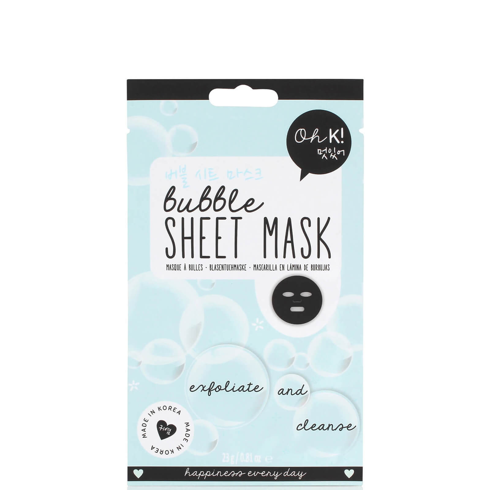 

Oh K! Sheet Mask - Bubble 23ml